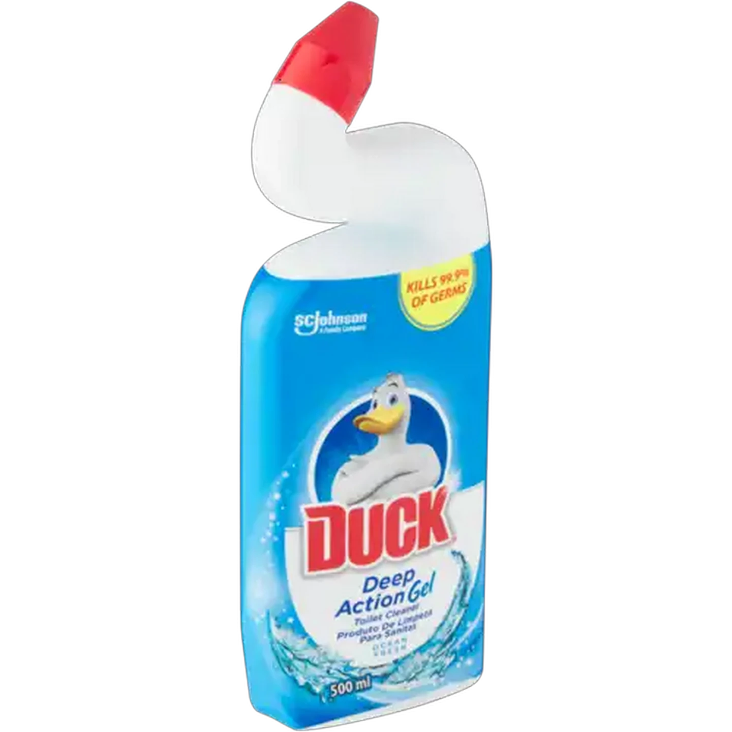 Image of Duck Deep Action Gel Ocean Fresh Toilet Cleaner 500ml