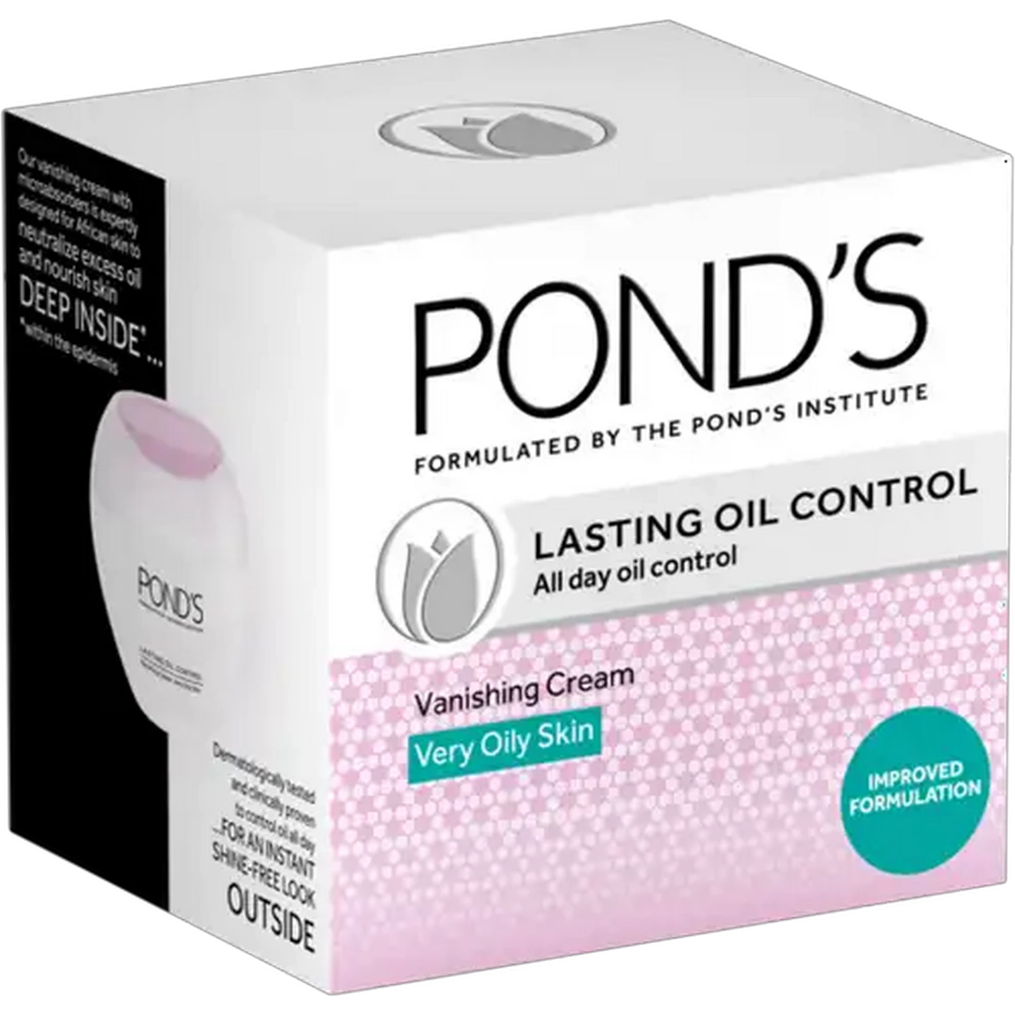 Image of POND'S Lasting Oil Control Vanishing Cream for Very Oily Skin 100ml