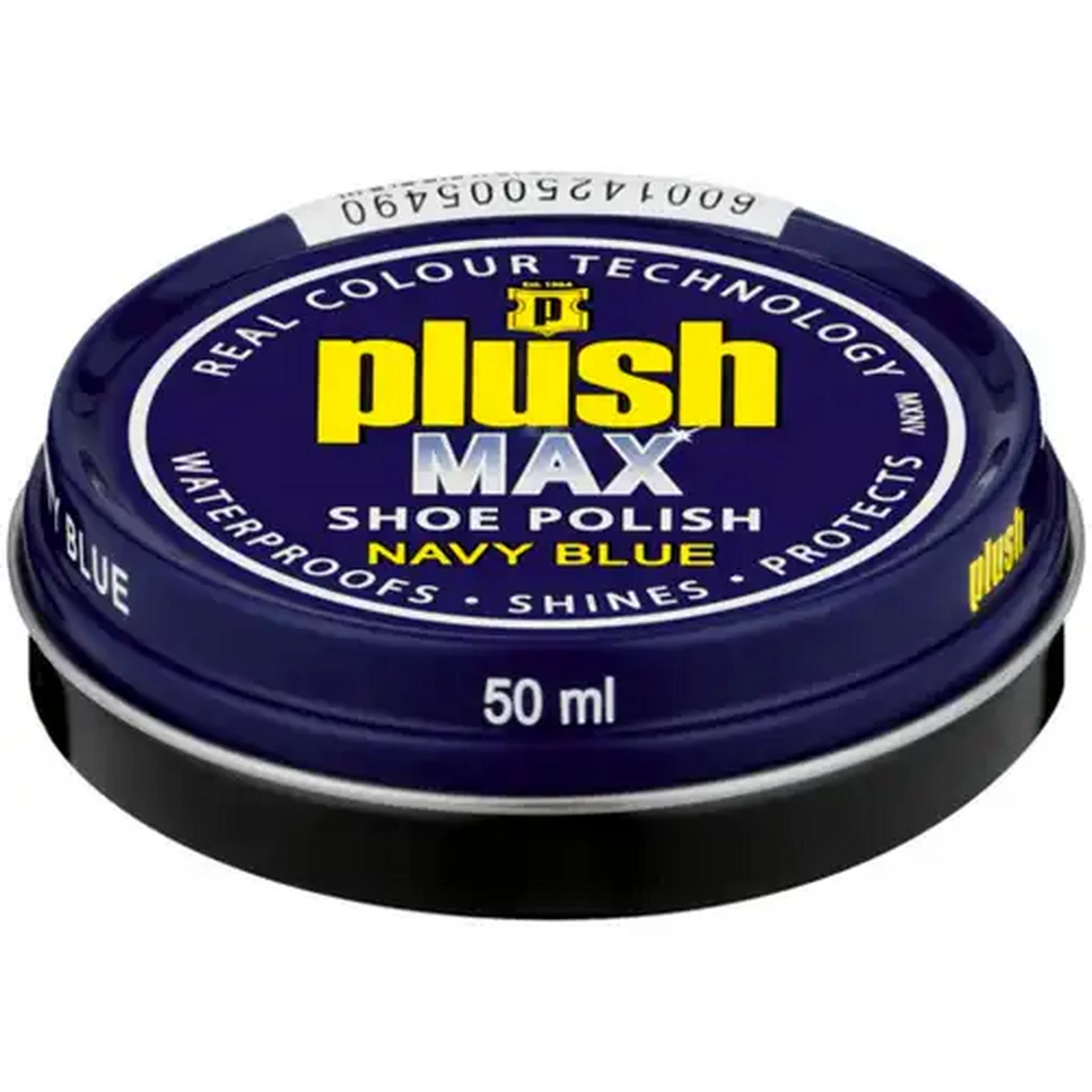 Image of Plush Max Navy Blue Shoe Polish 50ml