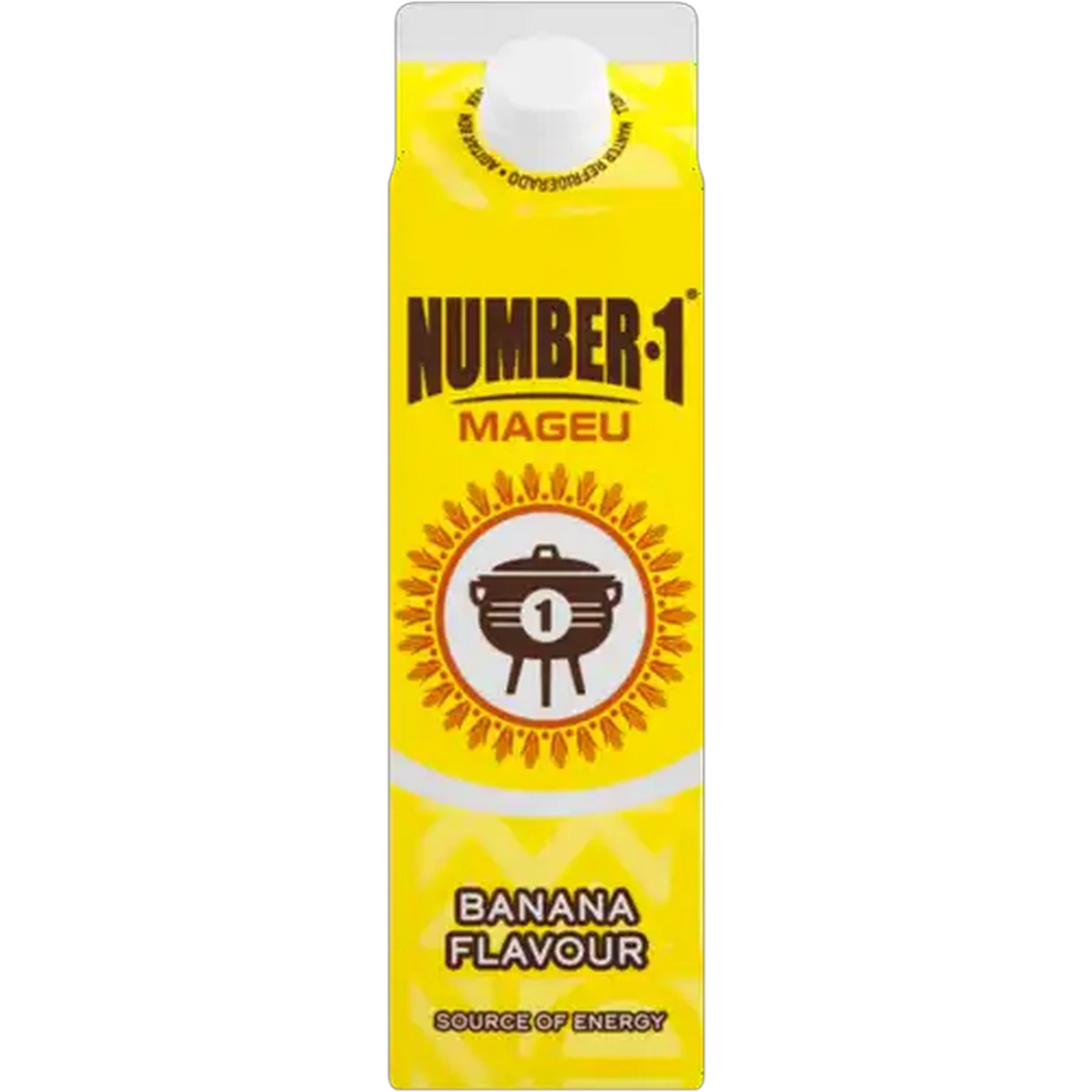 Image of Number 1 Banana Flavoured Mageu 1L