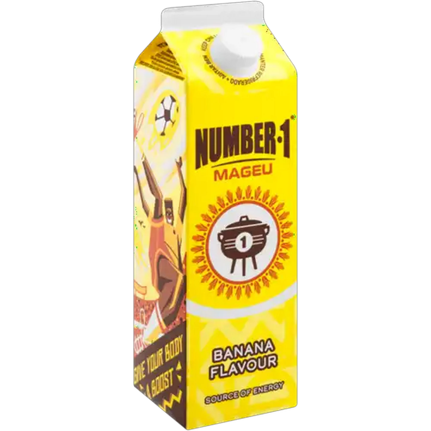 Image of Number 1 Banana Flavoured Mageu 1L