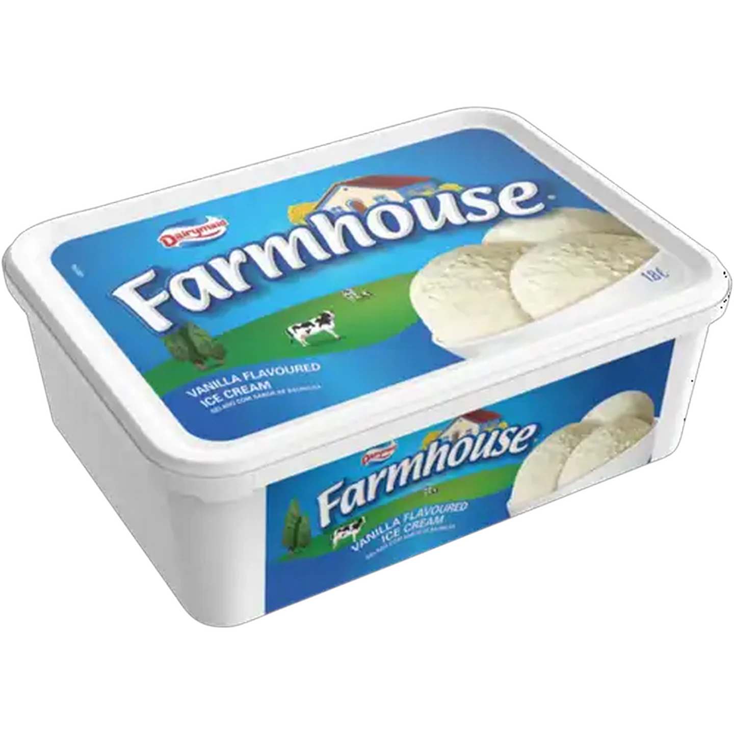 Image of Dairymaid Farmhouse Vanilla Flavoured Ice Cream 1.8L