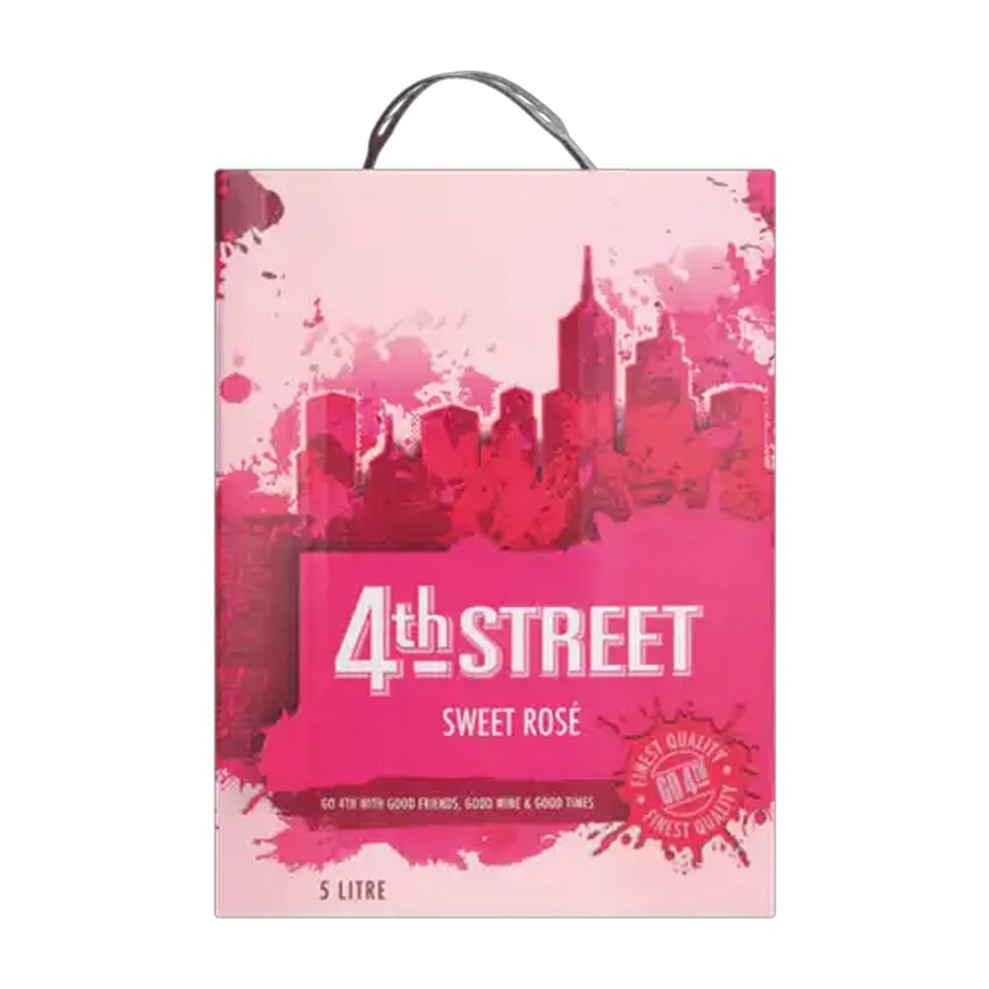 Image of 4th STREET Sweet Rosé Wine Box 5L