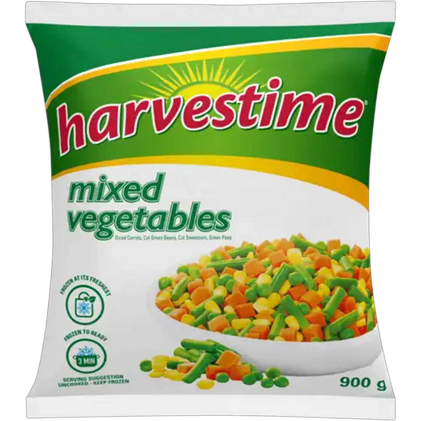 Image of Harvestime Frozen Mixed Vegetables 900g