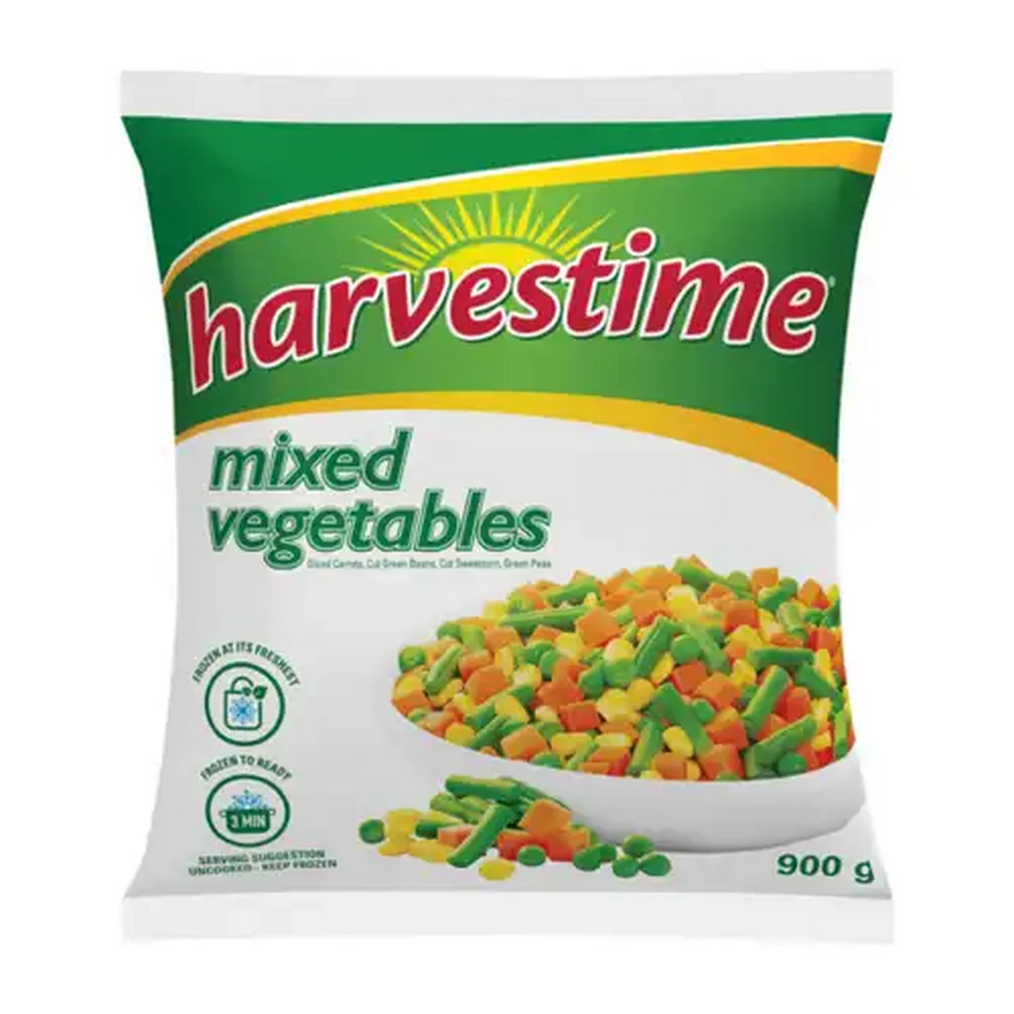 Image of Harvestime Frozen Mixed Vegetables 900g