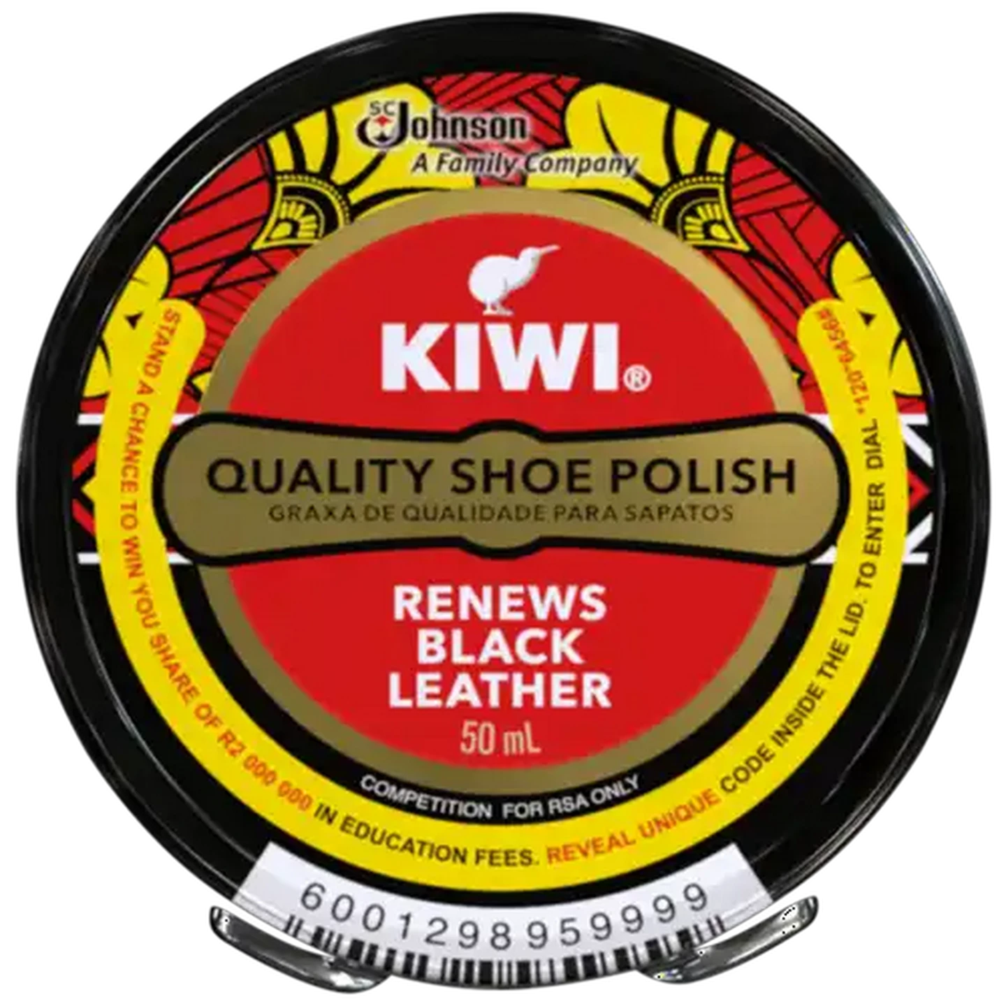 Image of Kiwi Black Shoe Polish 50ml