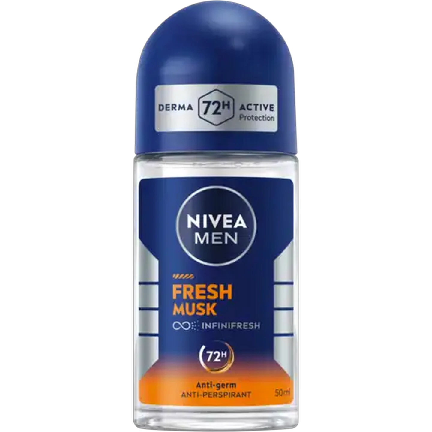 Image of NIVEA MEN Fresh Musk Anti-Perspirant Roll-On 50ml