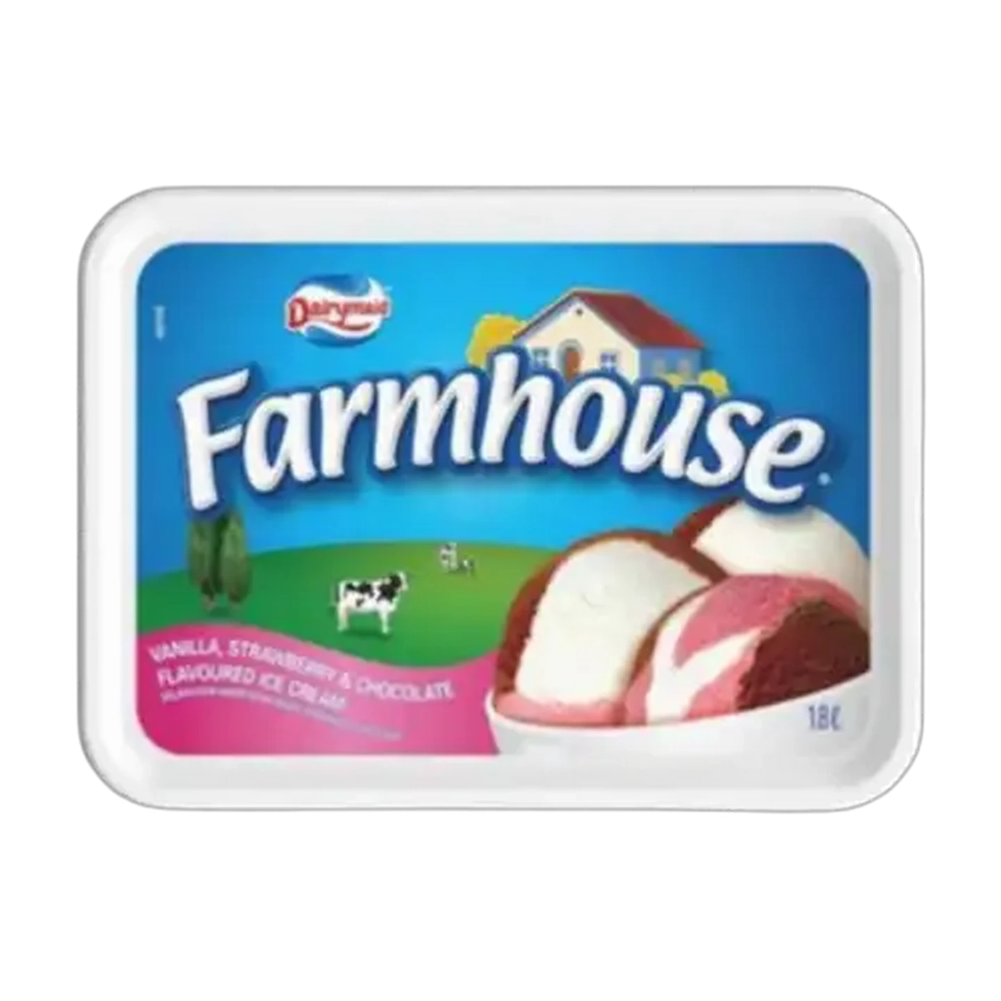 Image of Dairymaid Farmhouse Rainbow Ice Cream Tub 1.8L