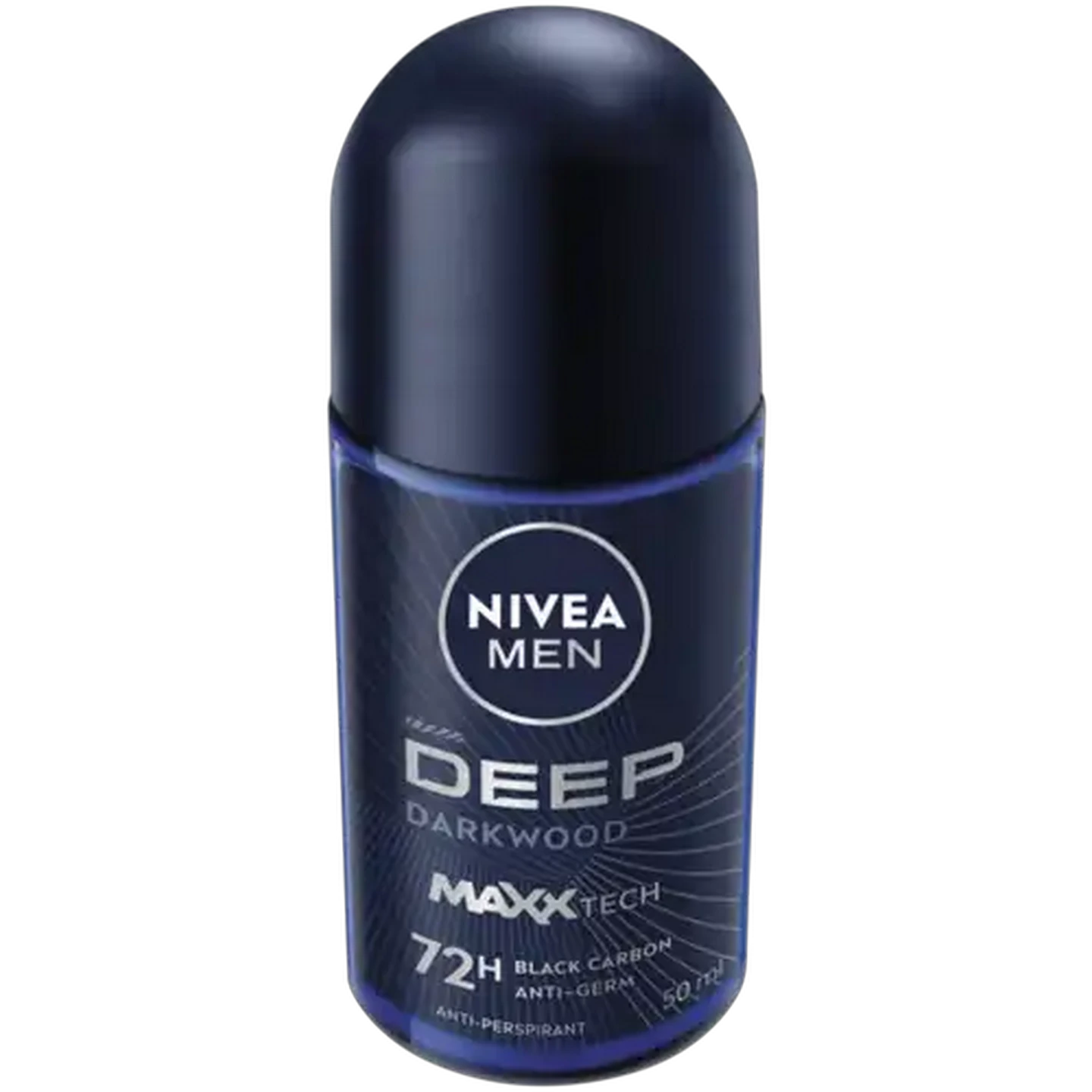 Image of NIVEA MEN DEEP Black Carbon Dark Wood Anti-Perspirant Roll-On 50ml