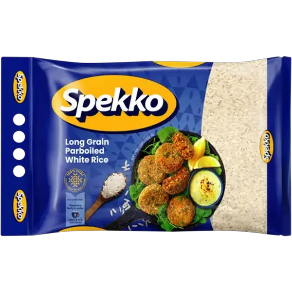 Spekko Long Grain Parboiled White Rice 5kg