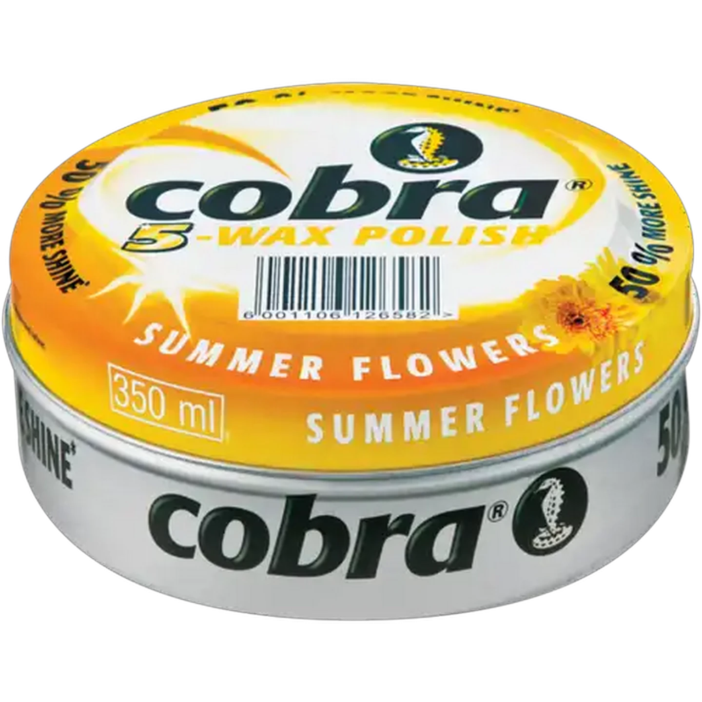 Image of Cobra 5-Wax Summer Flower Scented Floor Polish 350ml