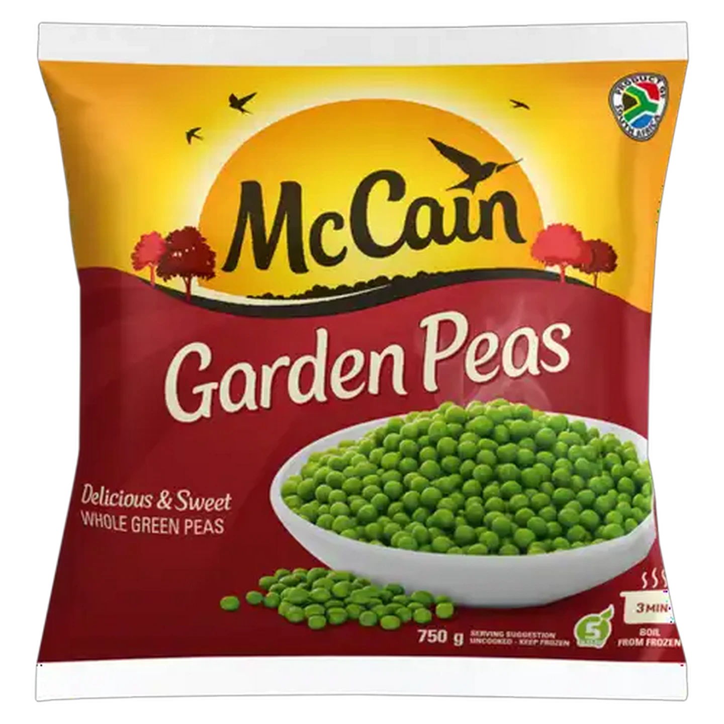 Image of McCain Frozen Garden Peas 750g