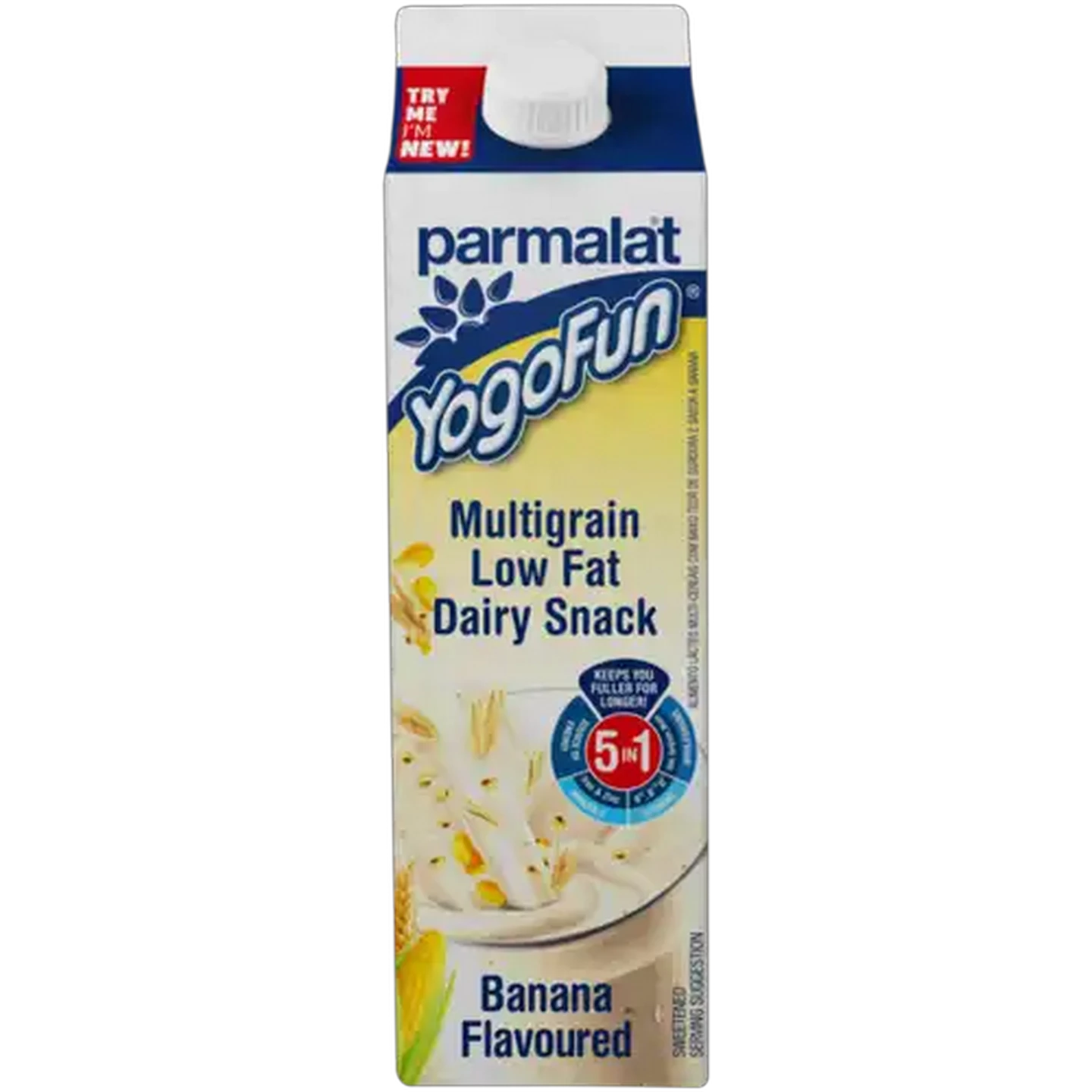 Image of Parmalat Yogofun Banana Flavoured Multigrain Low Fat Dairy Snack 900g