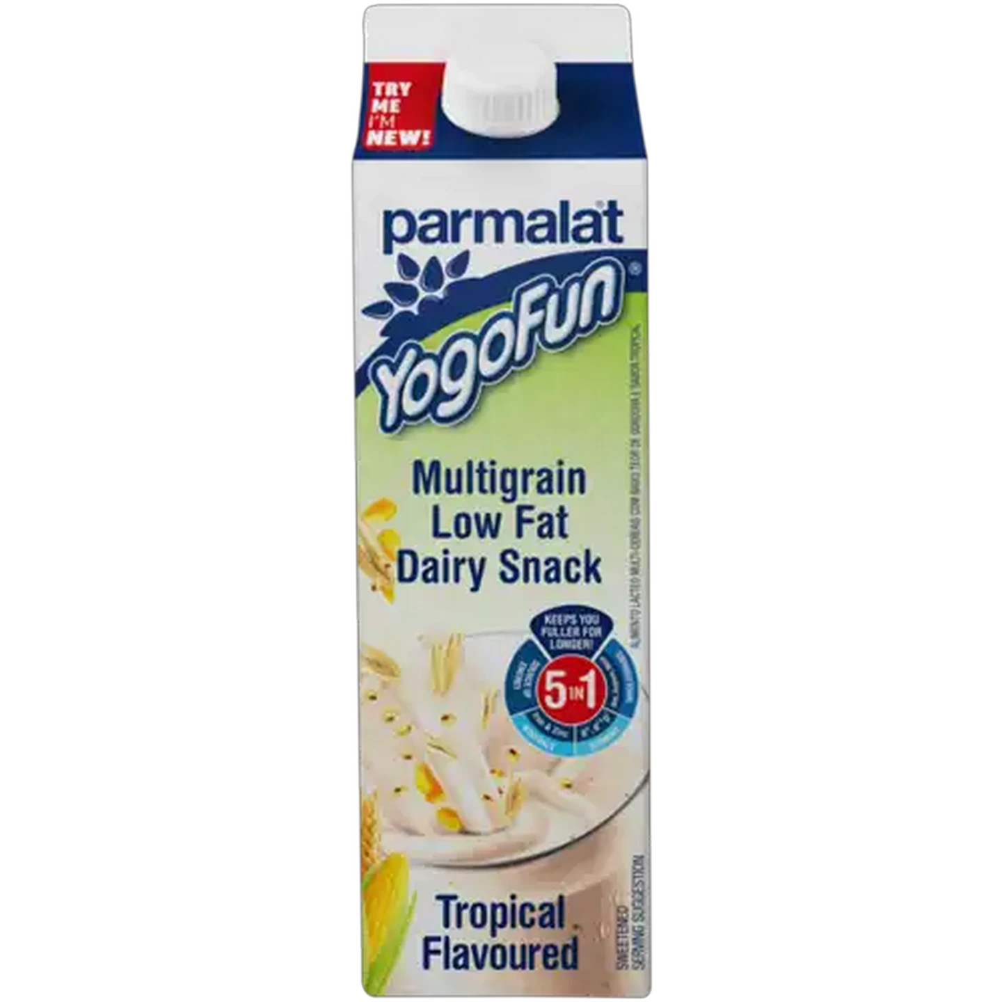 Image of Parmalat Yogofun Tropical Flavoured Multigrain Low Fat Dairy Snack 900g