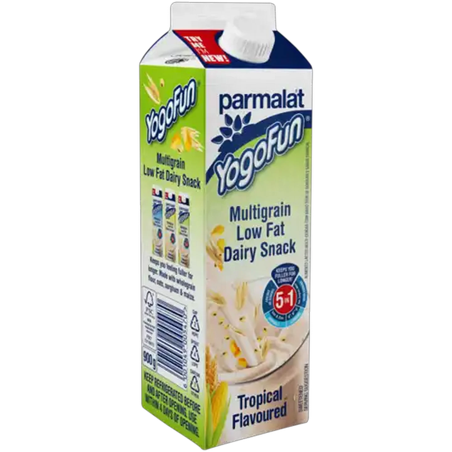 Image of Parmalat Yogofun Tropical Flavoured Multigrain Low Fat Dairy Snack 900g