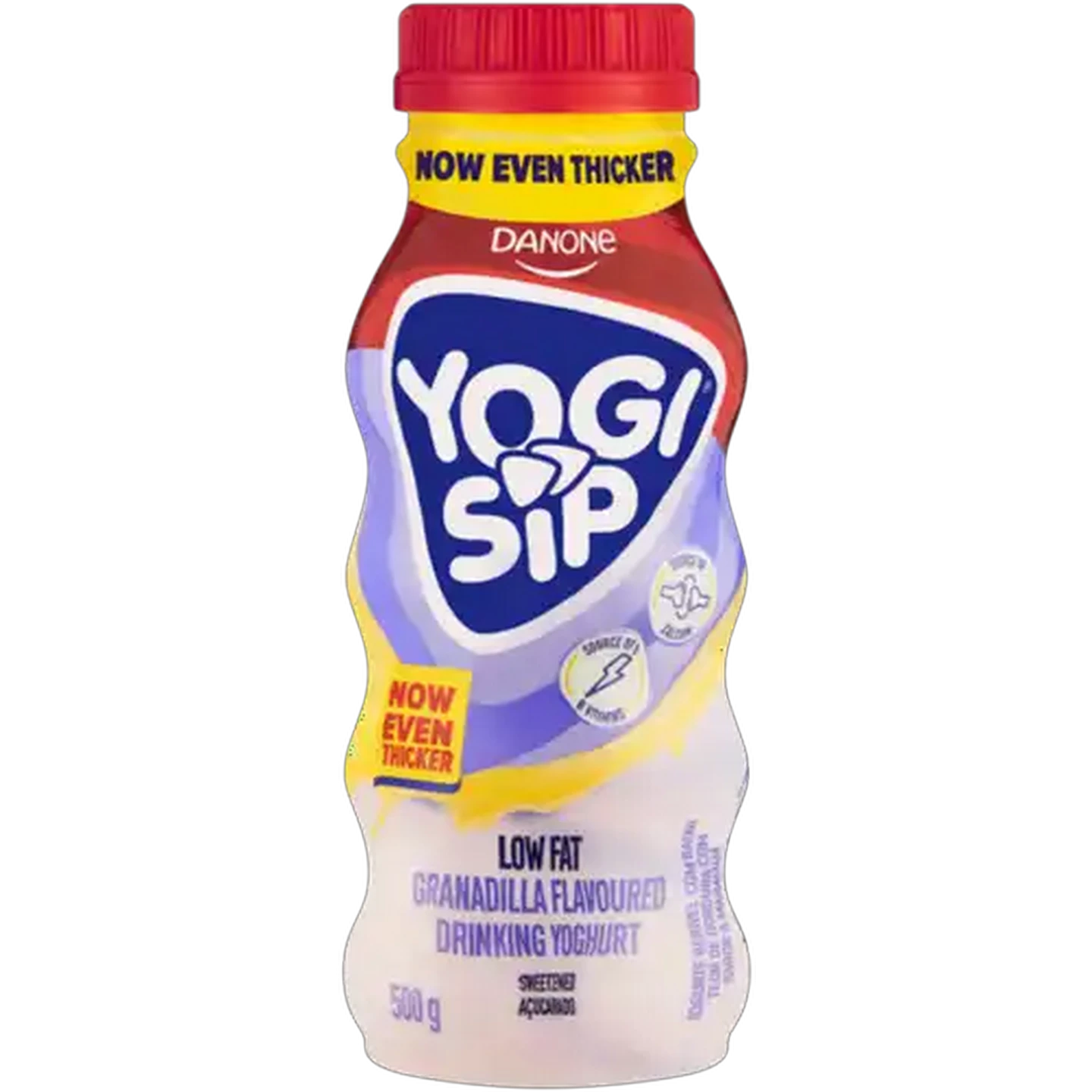 Image of Danone Yogi Sip Granadilla Flavoured Low Fat Drinking Yoghurt 250g