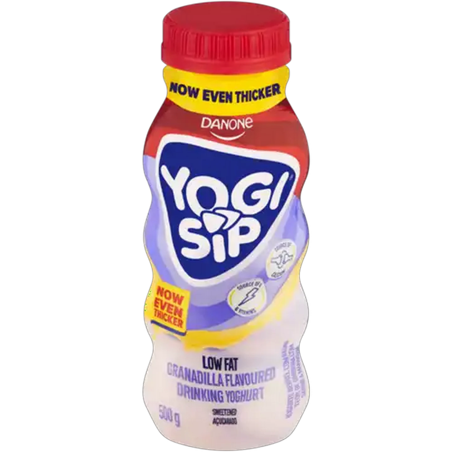 Image of Danone Yogi Sip Granadilla Flavoured Low Fat Drinking Yoghurt 250g