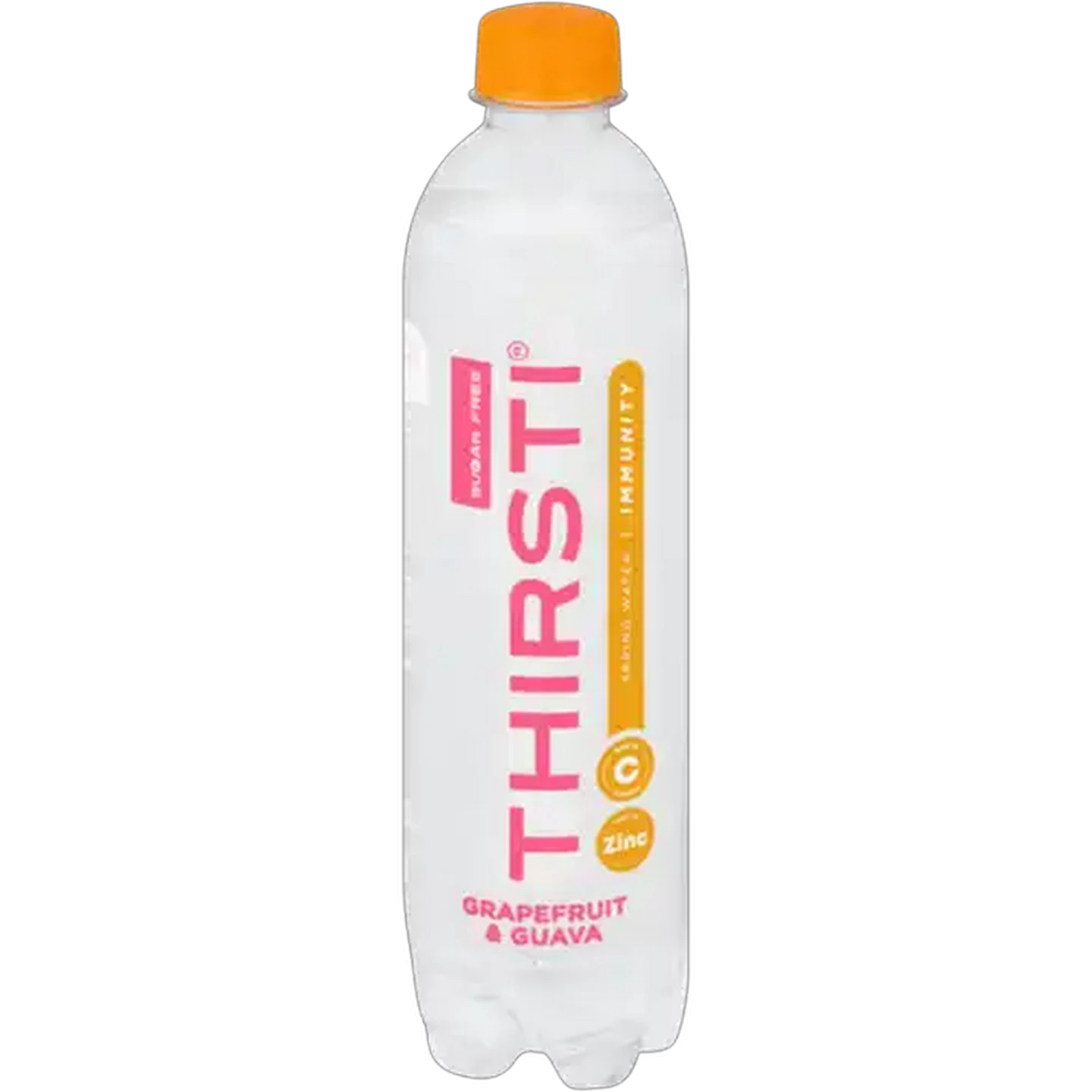Image of Thirsti Grapefruit & Guava Flavoured Sugar Free Sparkling Immunity Drink 500ml