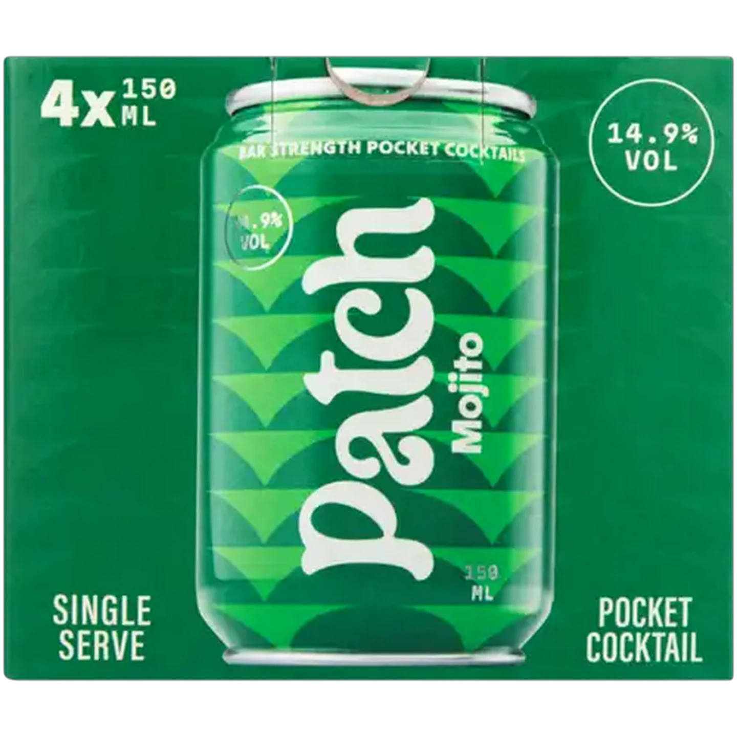Image of Patch Mojito Pocket Cocktail Cans 4 x 150ml