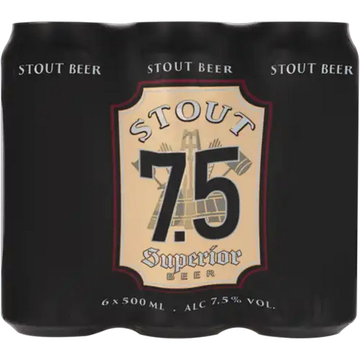 Image of Eichbaum Extra Stout Beer Cans 6 x 500ml