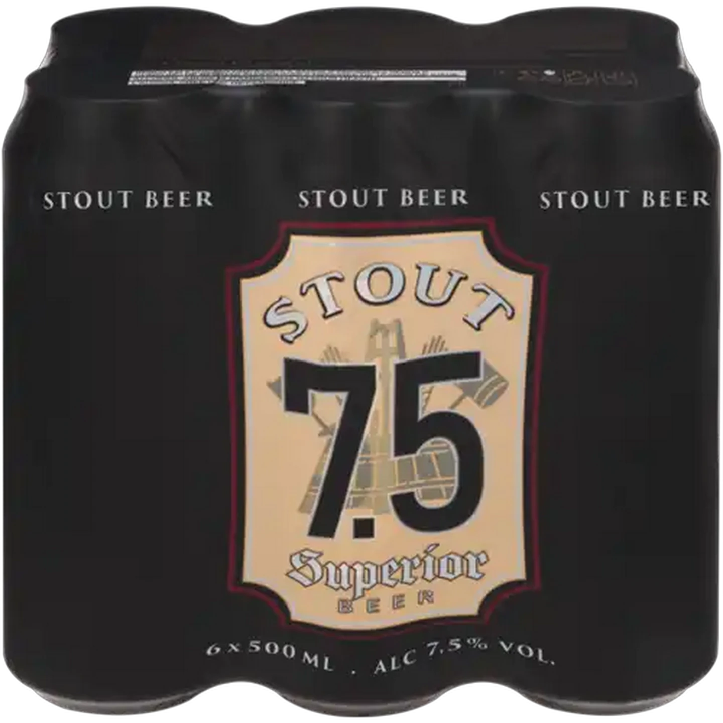 Image of Eichbaum Extra Stout Beer Cans 6 x 500ml