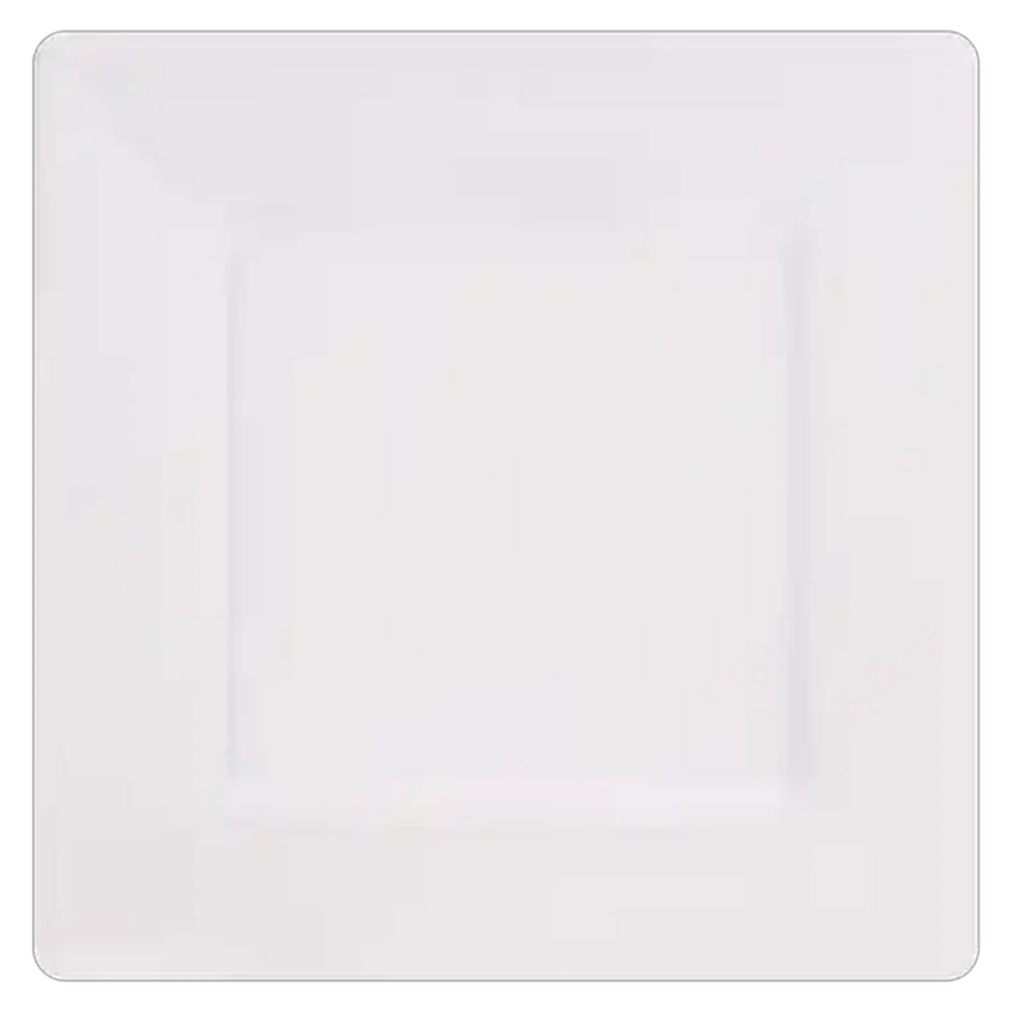 Image of White Linear Square Side Plate
