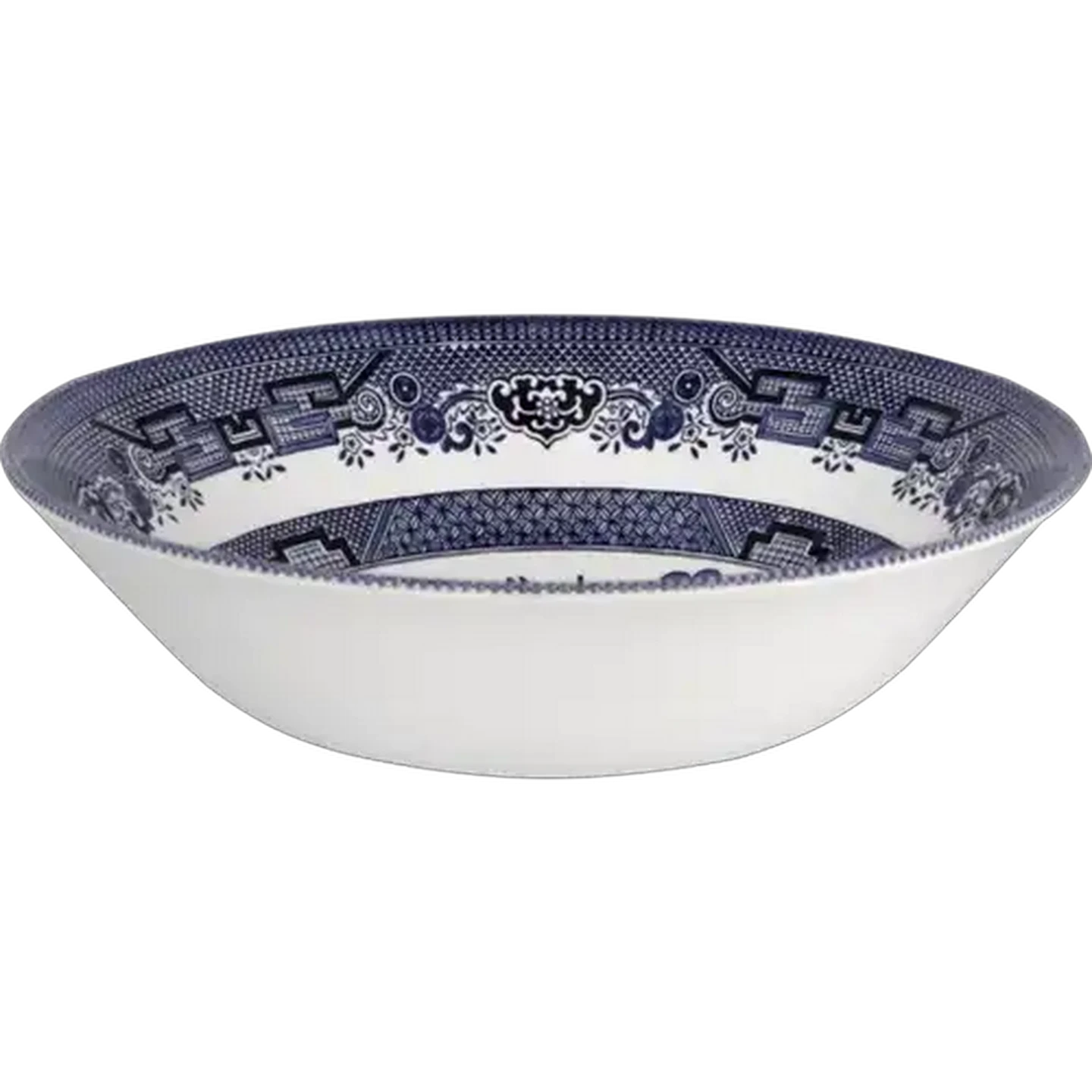 Image of Blue Willow Theme Soup Bowl 20cm