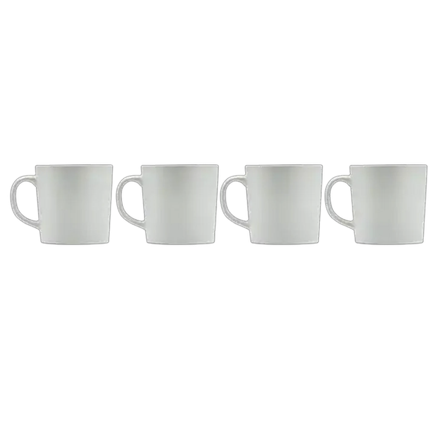 Image of Latte Coffee Mugs Set 4-Pack (Colour May Vary)