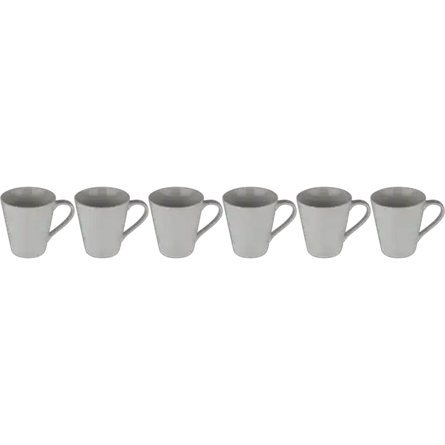 Image of White Coupe Coffee Mug Set 6-Pack
