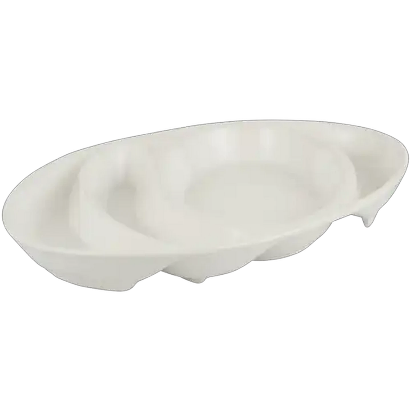 Image of Home Discovery Palma White 4 Section Serving Platter