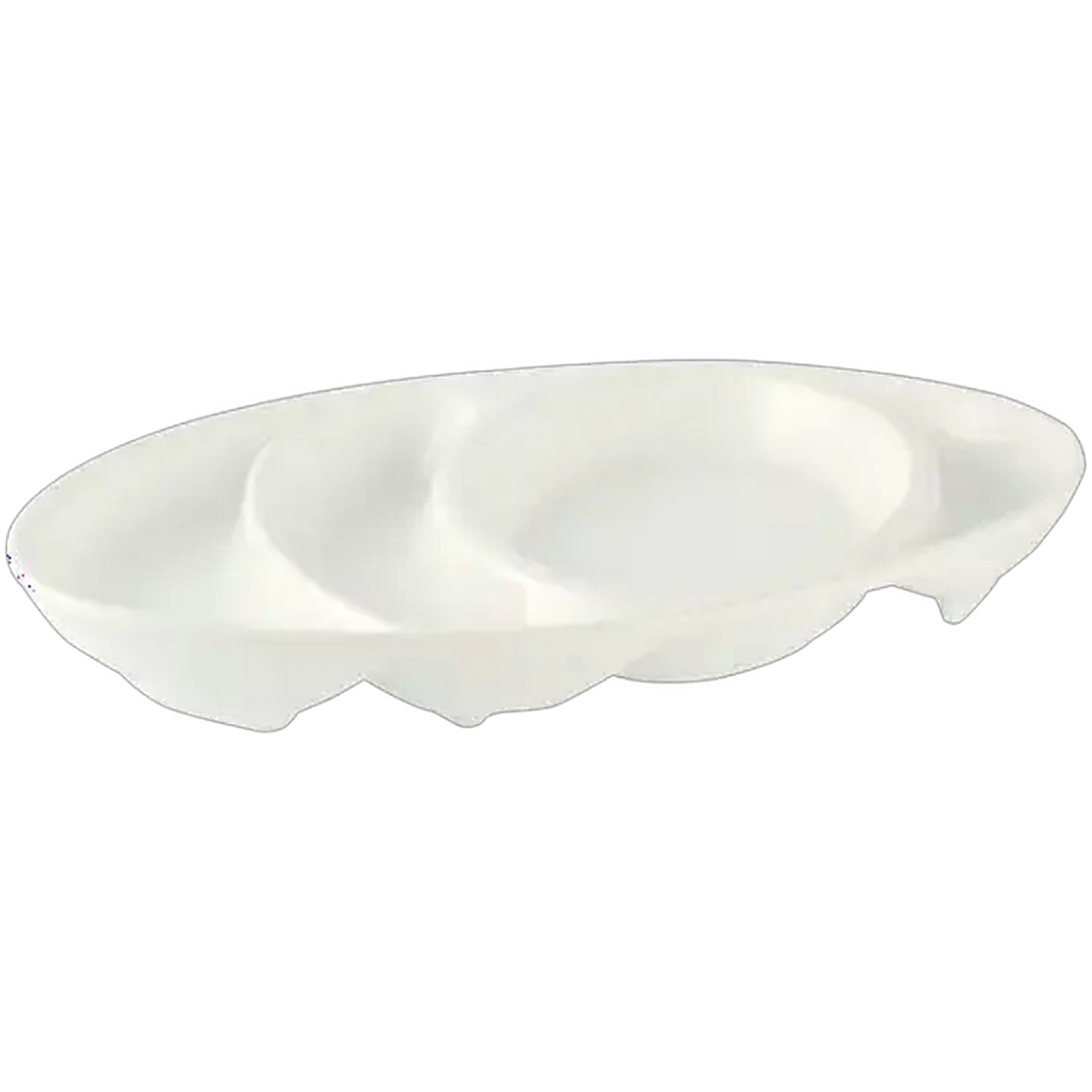 Image of Home Discovery Palma White 4 Section Serving Platter