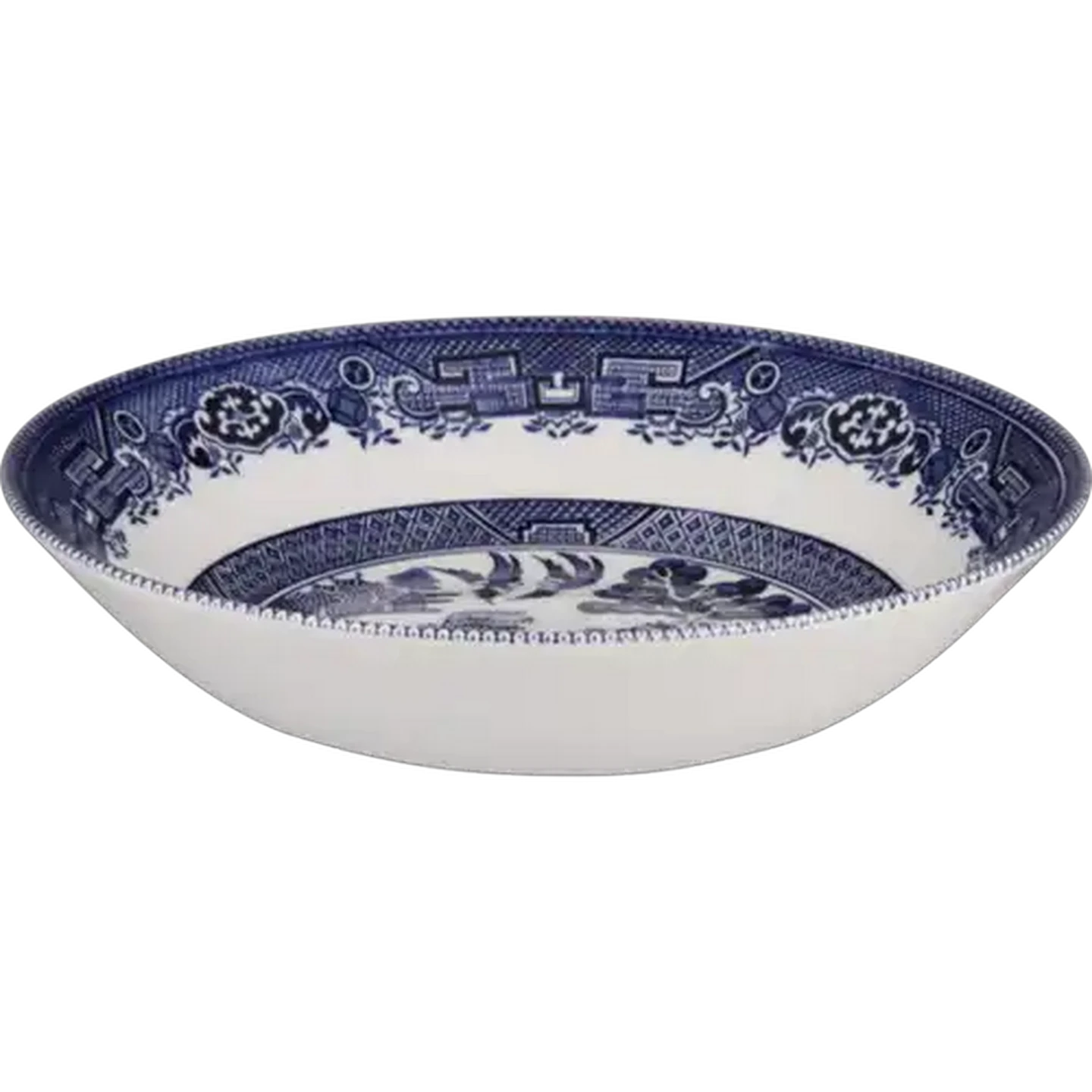 Image of Blue Willow Serving Bowl 22cm (Print May Vary)