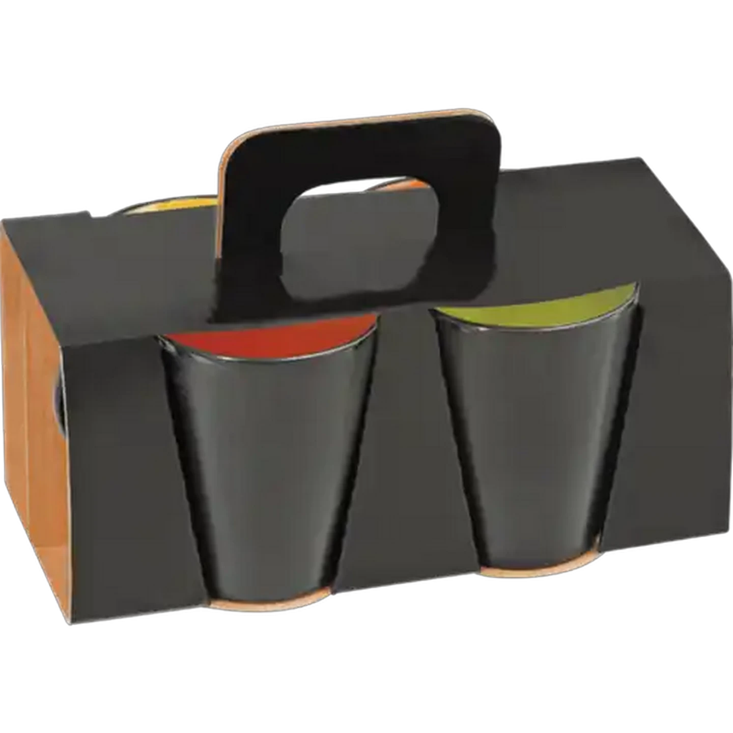 Image of 2 Tone Coffee Mug 4-Pack (Colour May Vary)