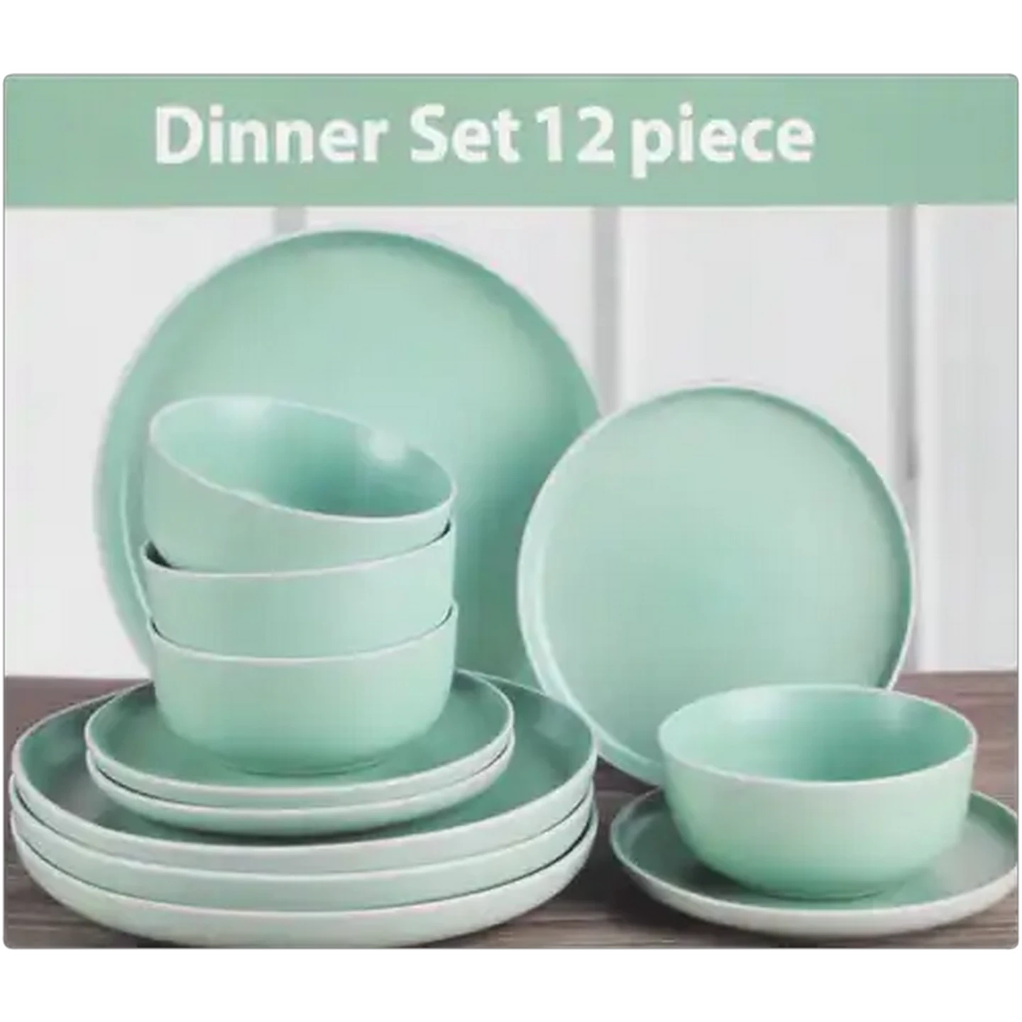 Image of Sage Dinner Set 12 Piece