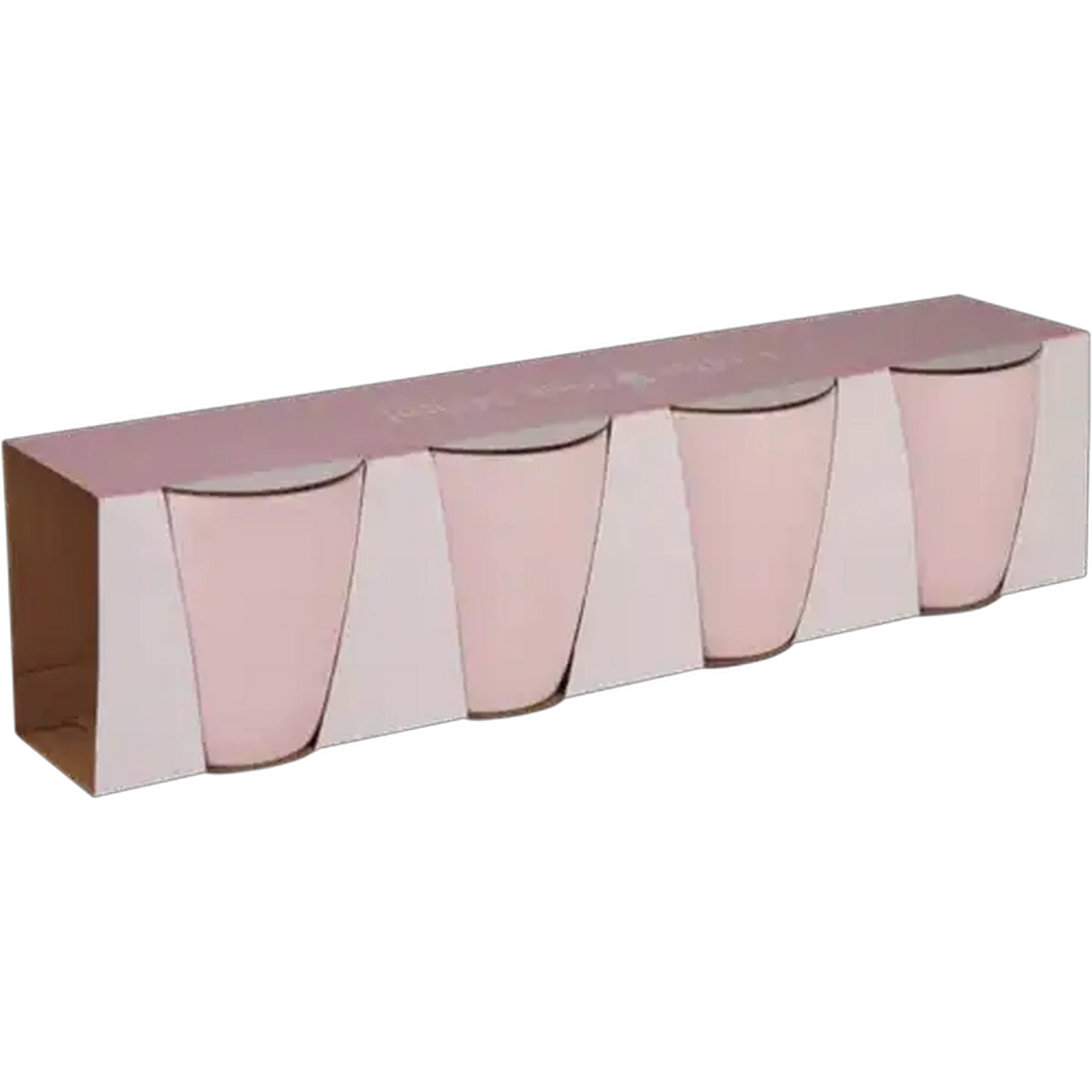 Image of Bubblegum Pink Coffee Mug Set 4 Piece