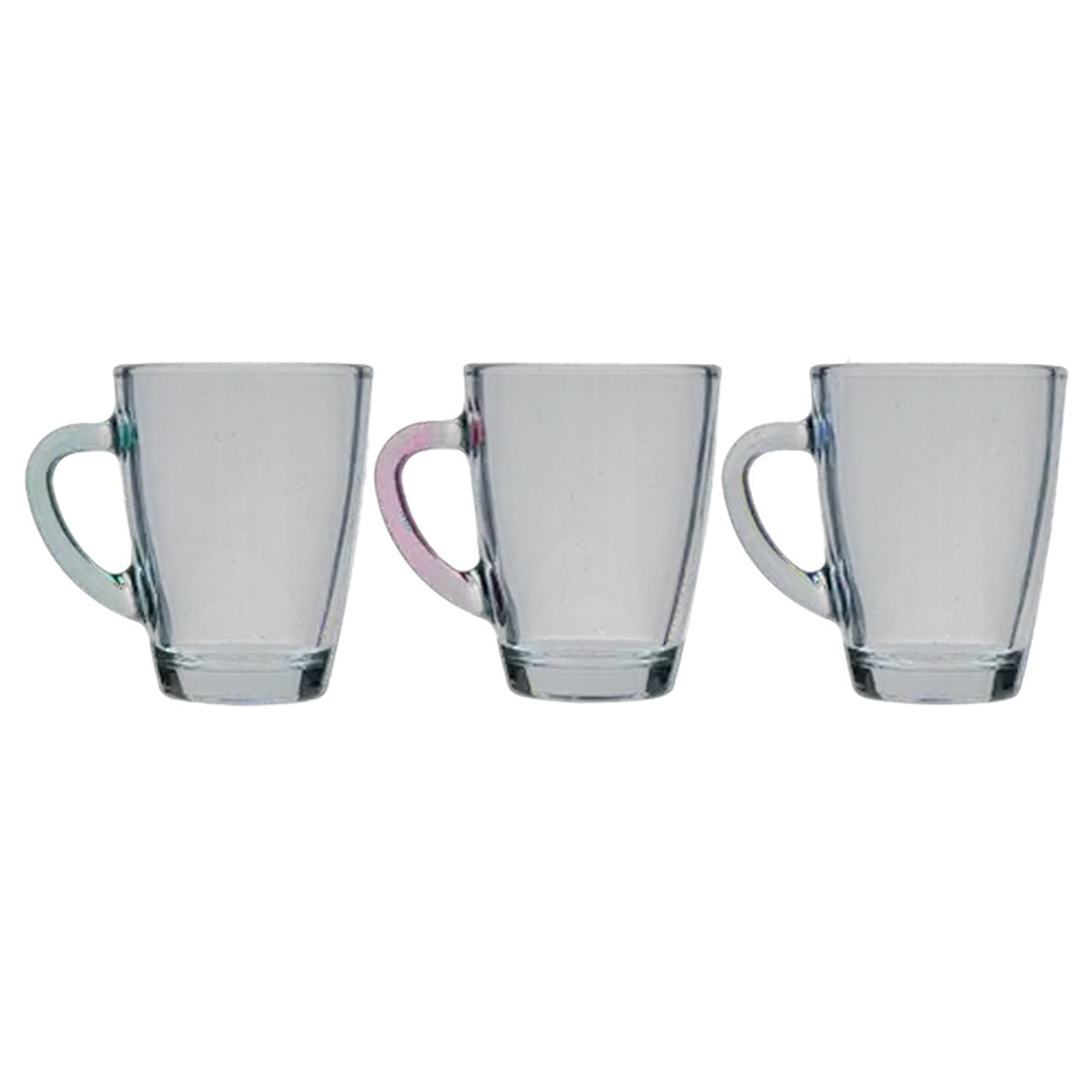 Image of LAV Vega Coral Glass Coffee Mug 300ml (Colour May Vary)