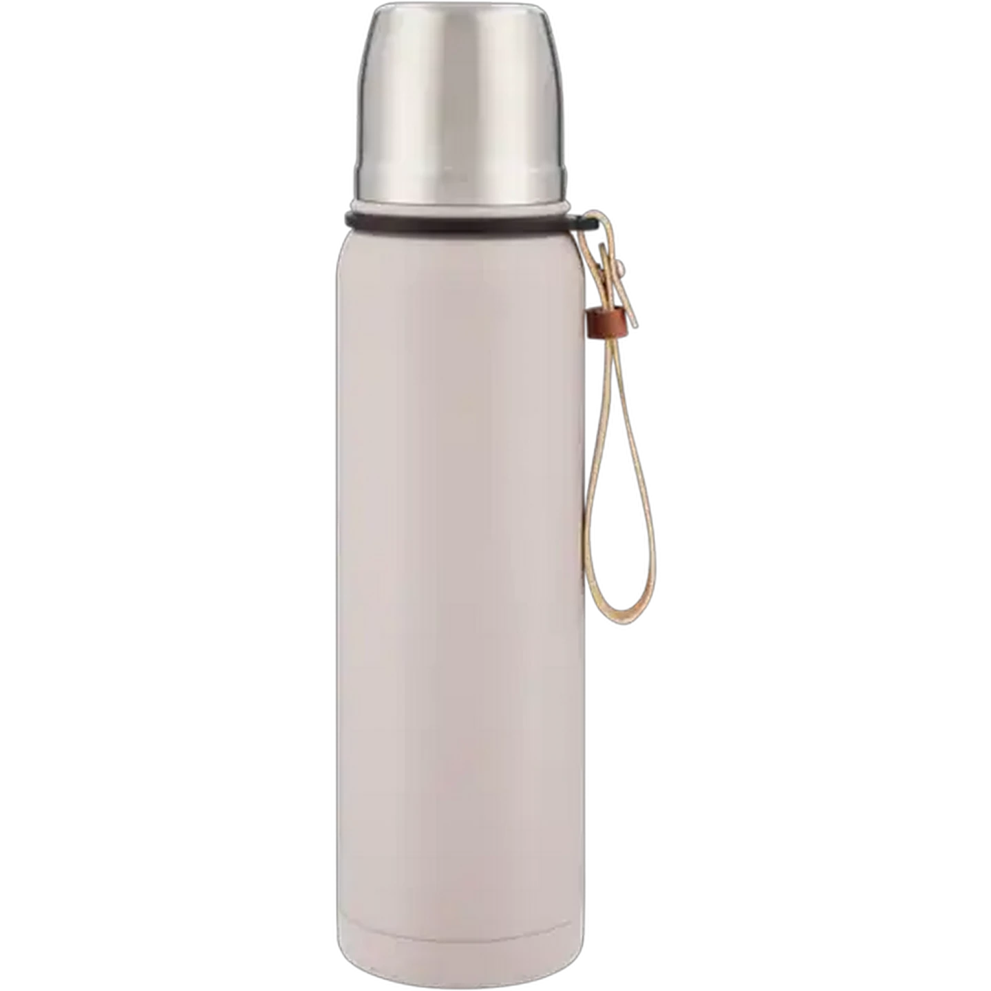 Image of Plum Coated Stainless Steel Travel Flask 750ml