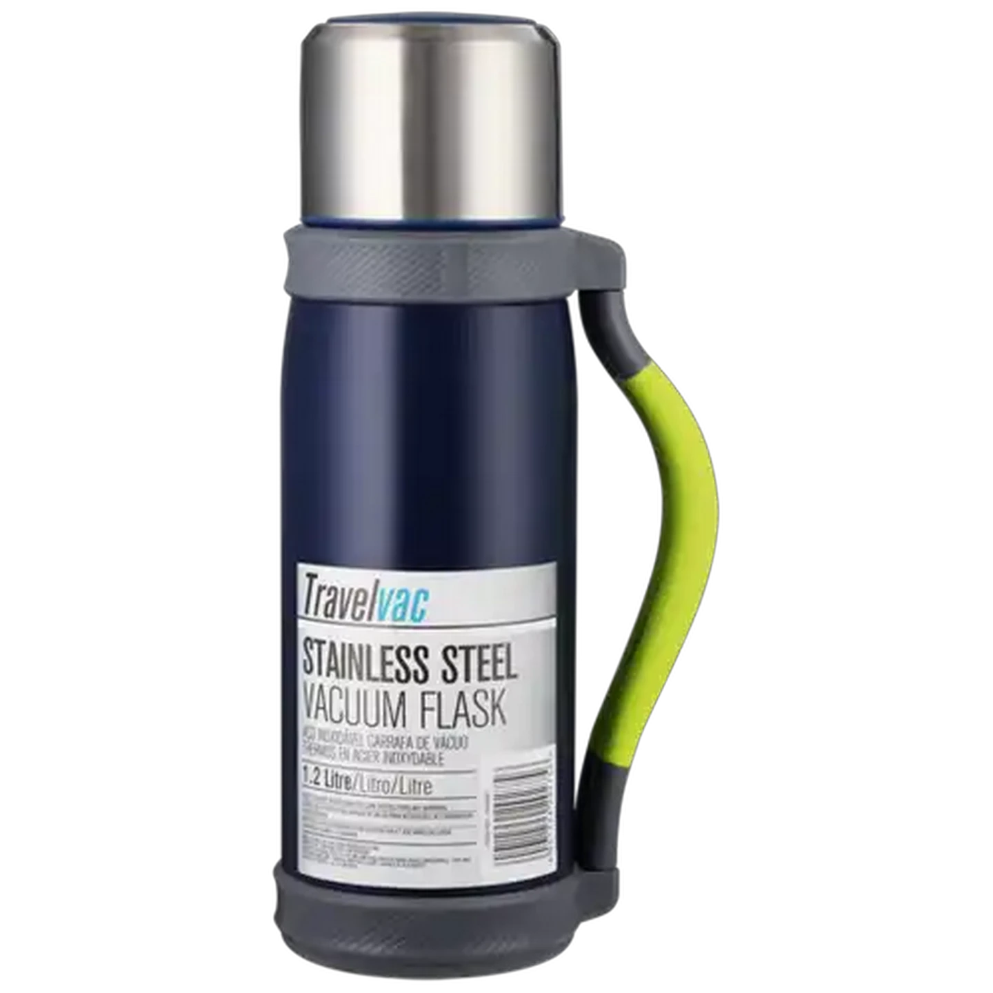 Image of TravelVac Stainless Steel Vacuum Flask 1.2L