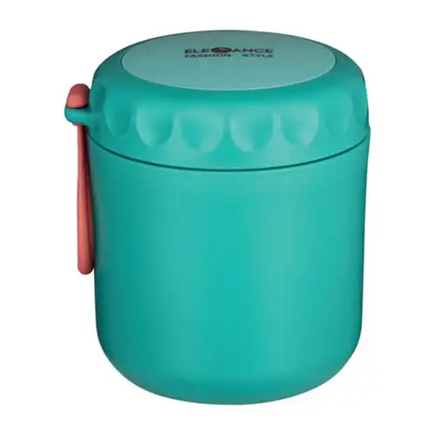 Image of Elegance Stainless Steel Food Flask With Strap 450ml