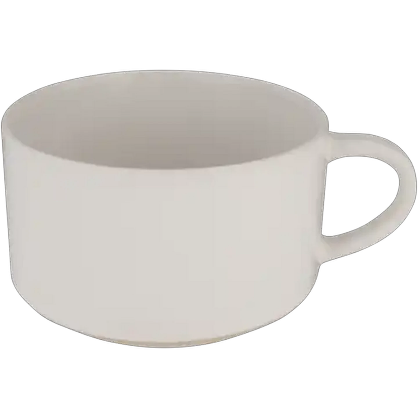 Image of Matt White Soup Mug 620ml