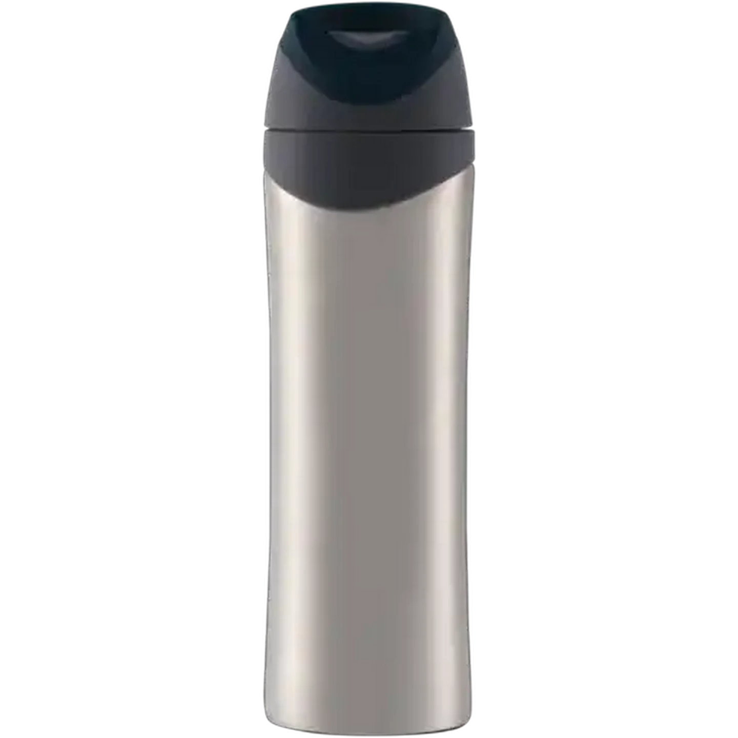 Image of Navy & Grey Tall Stainless Steel Travel Mug 450ml
