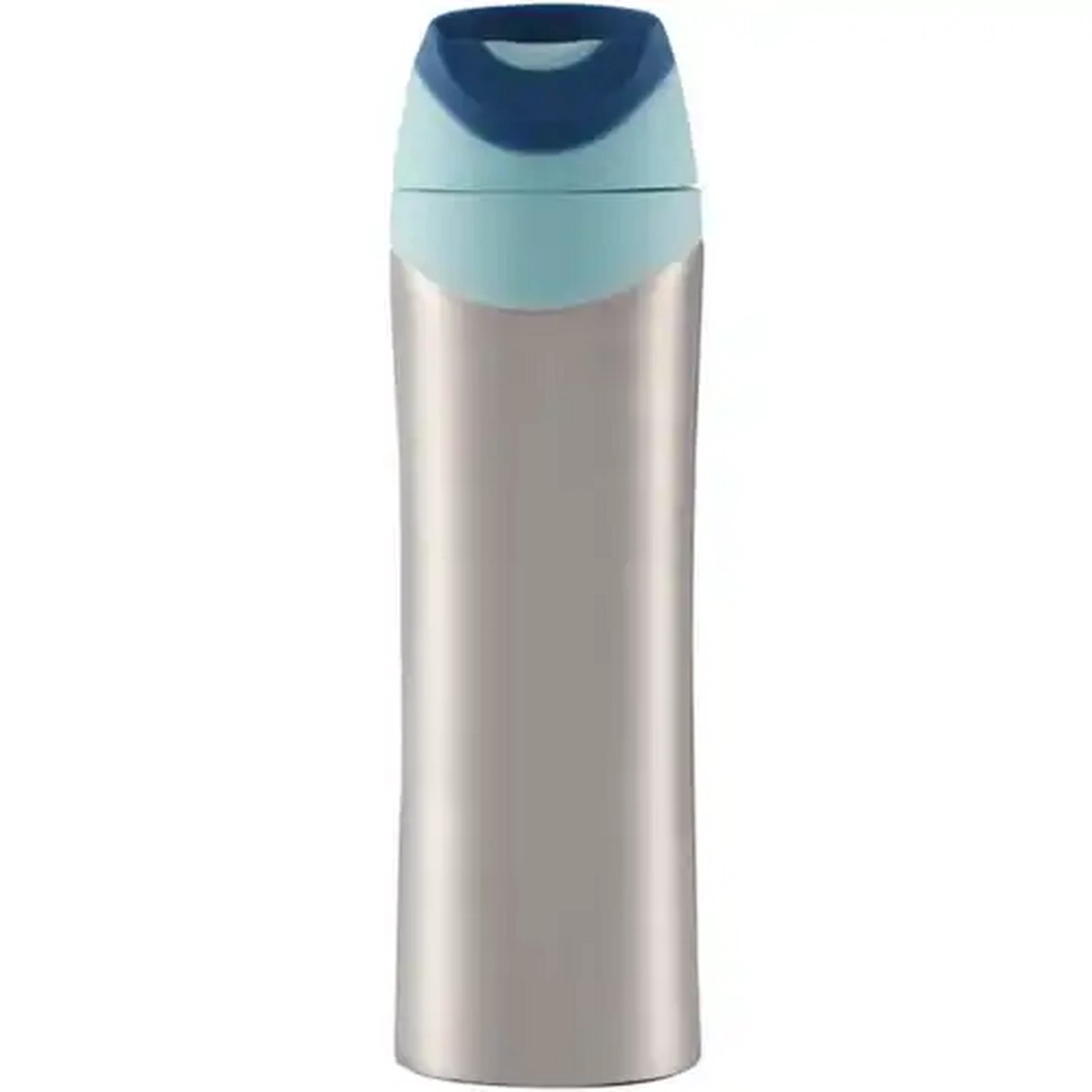 Image of Green & Blue Tall Stainless Steel Travel Mug 450ml