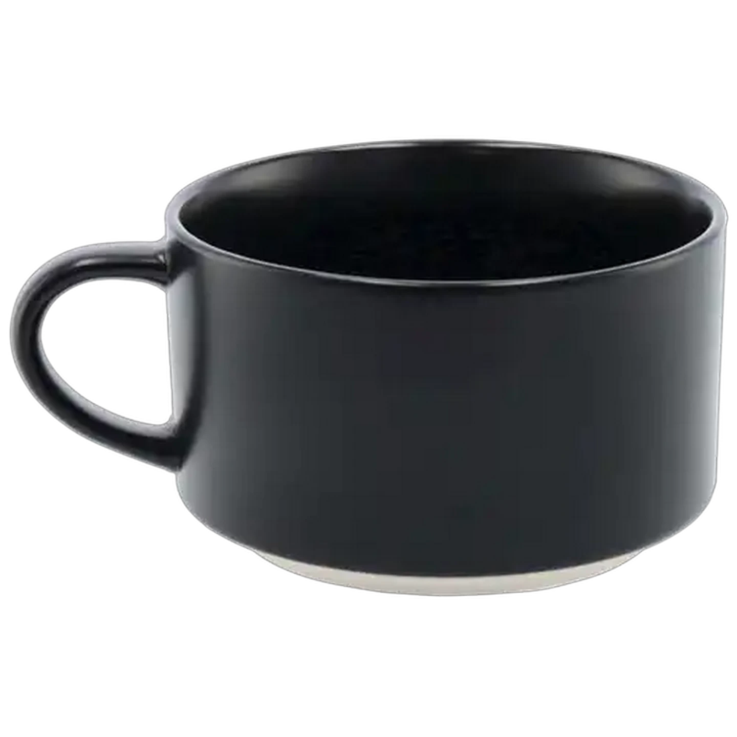 Image of Matte Black Soup Mug 620ml