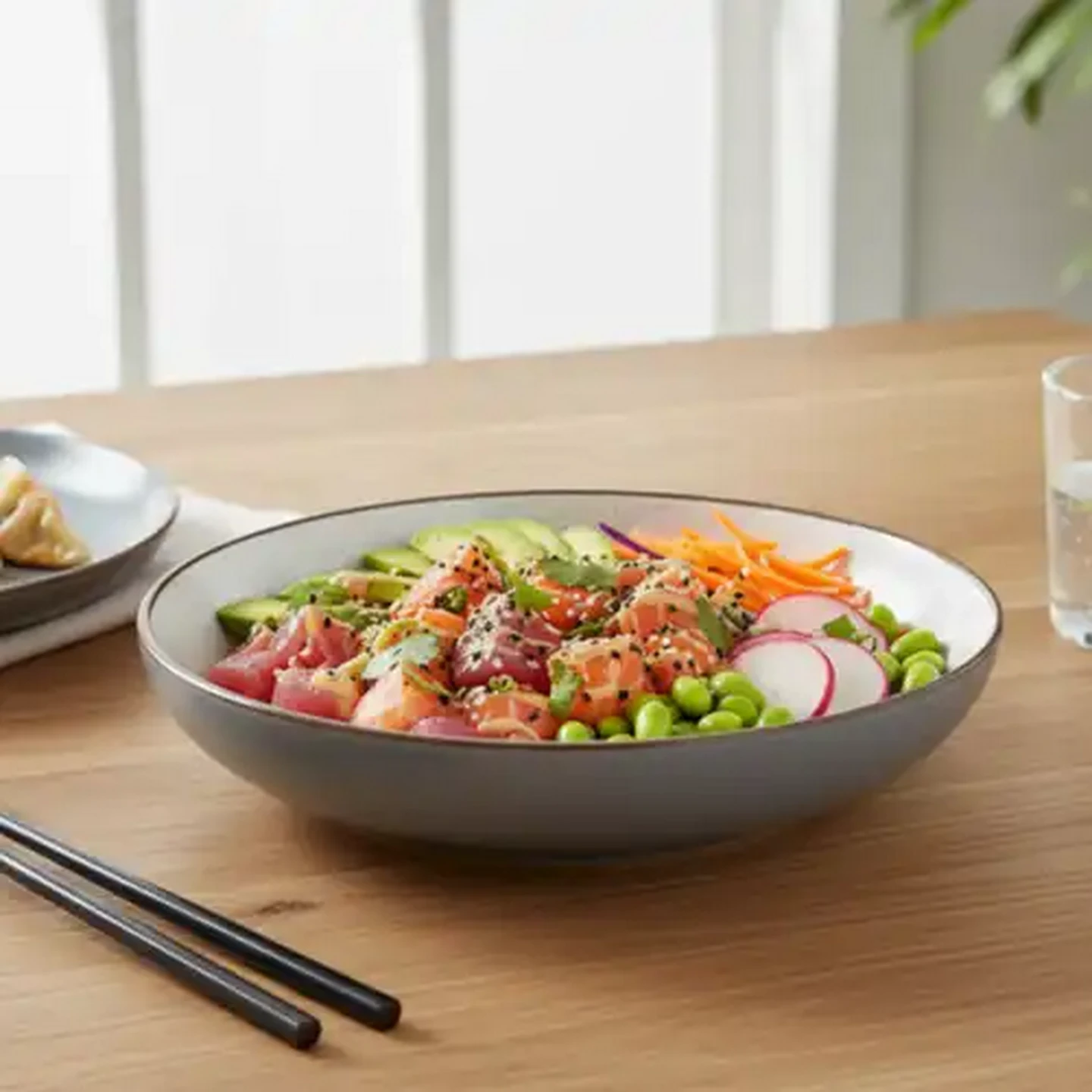 Image of Grey Living Salad Bowl 23cm