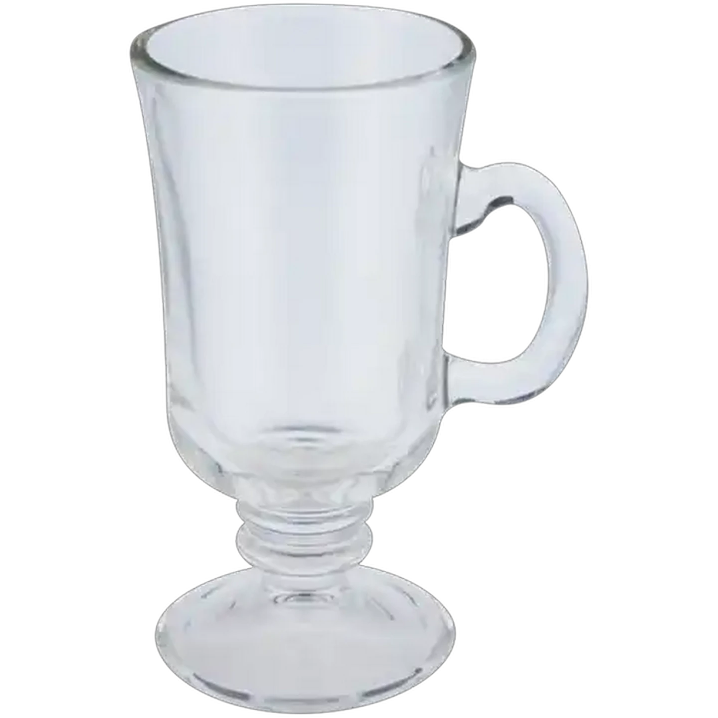 Image of Clear Latte Glass Mug 236ml