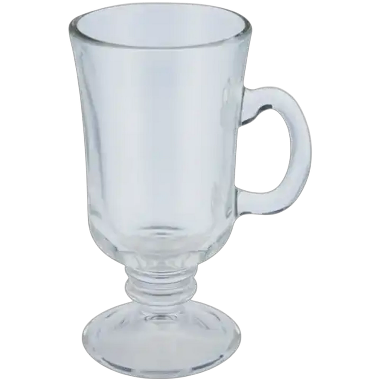 Image of Clear Latte Glass Mug 236ml