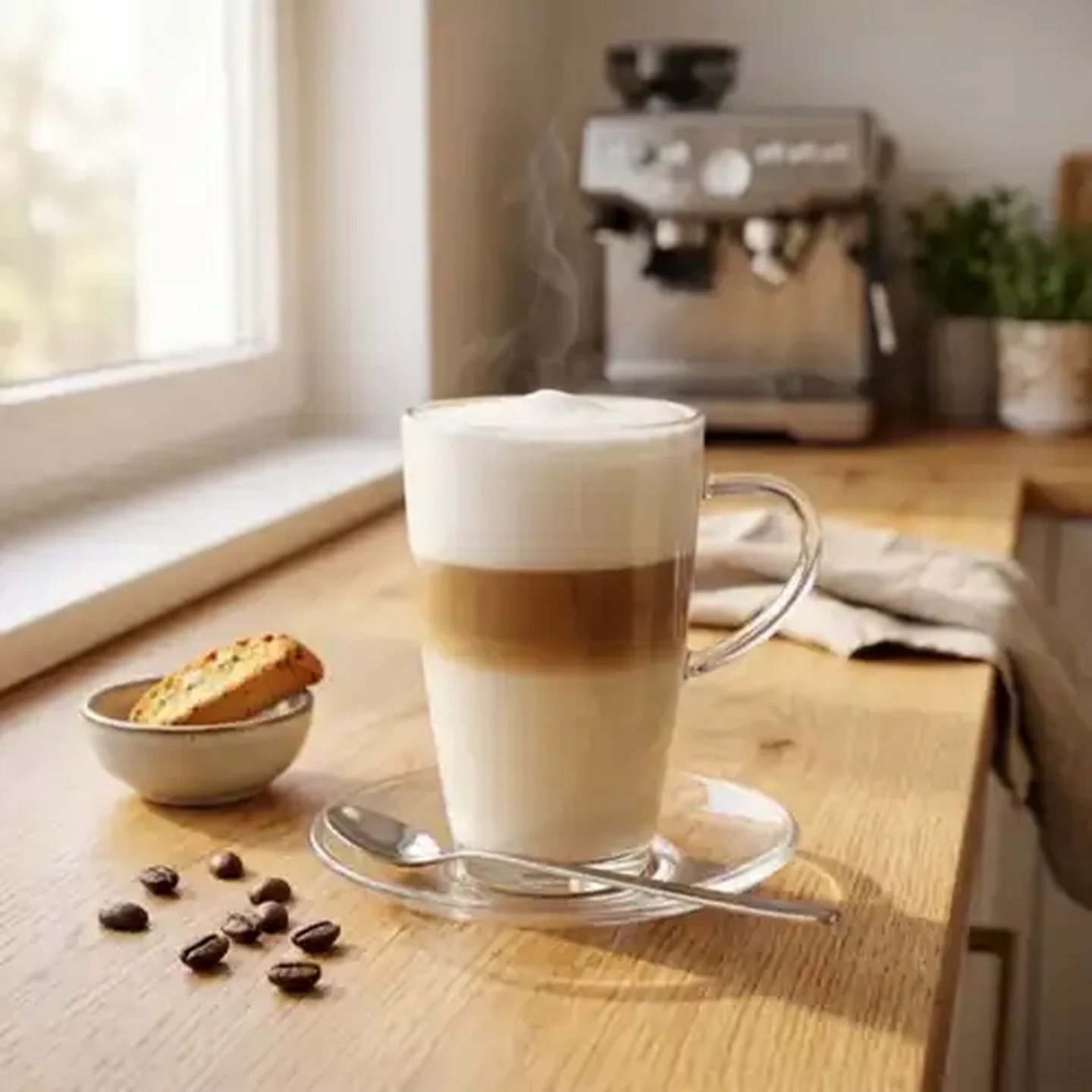 Image of Simax Glass Latte Mug