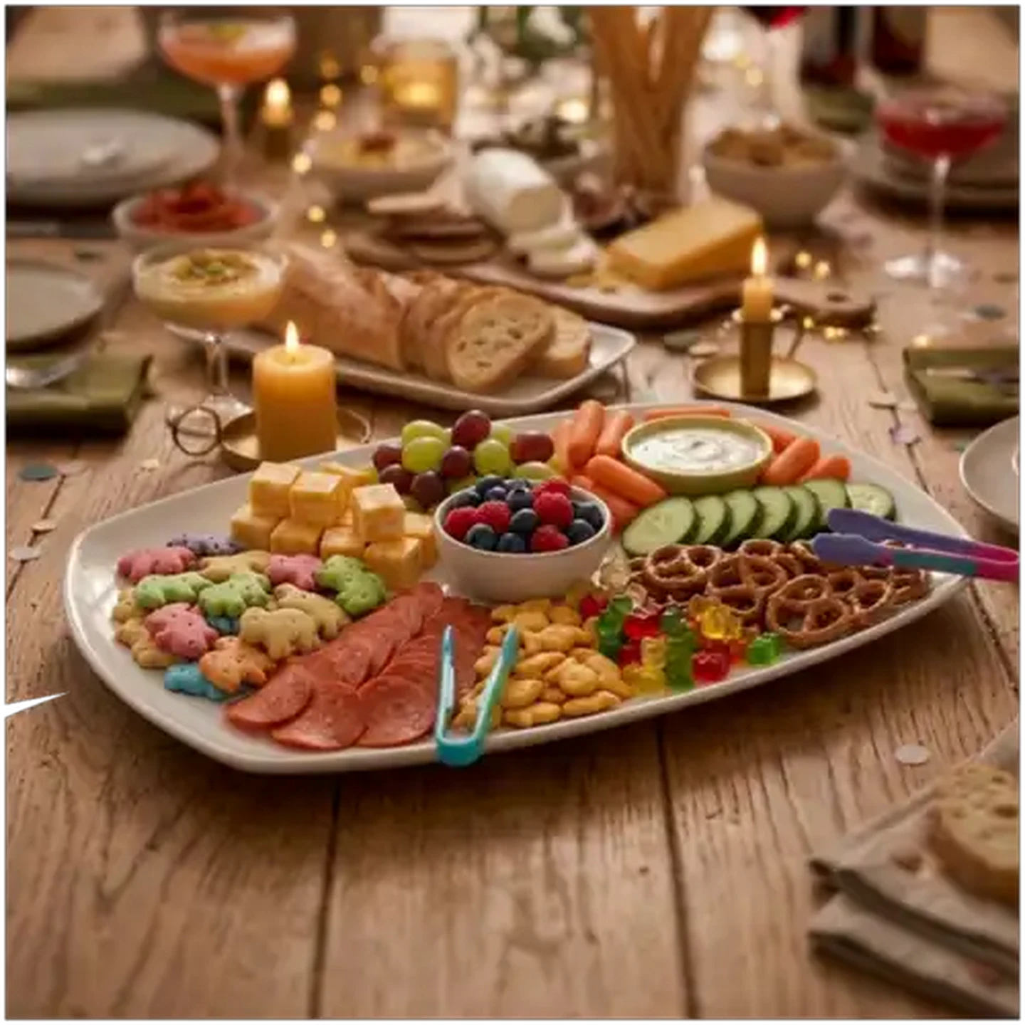 Image of Essentials White Platter 40cm