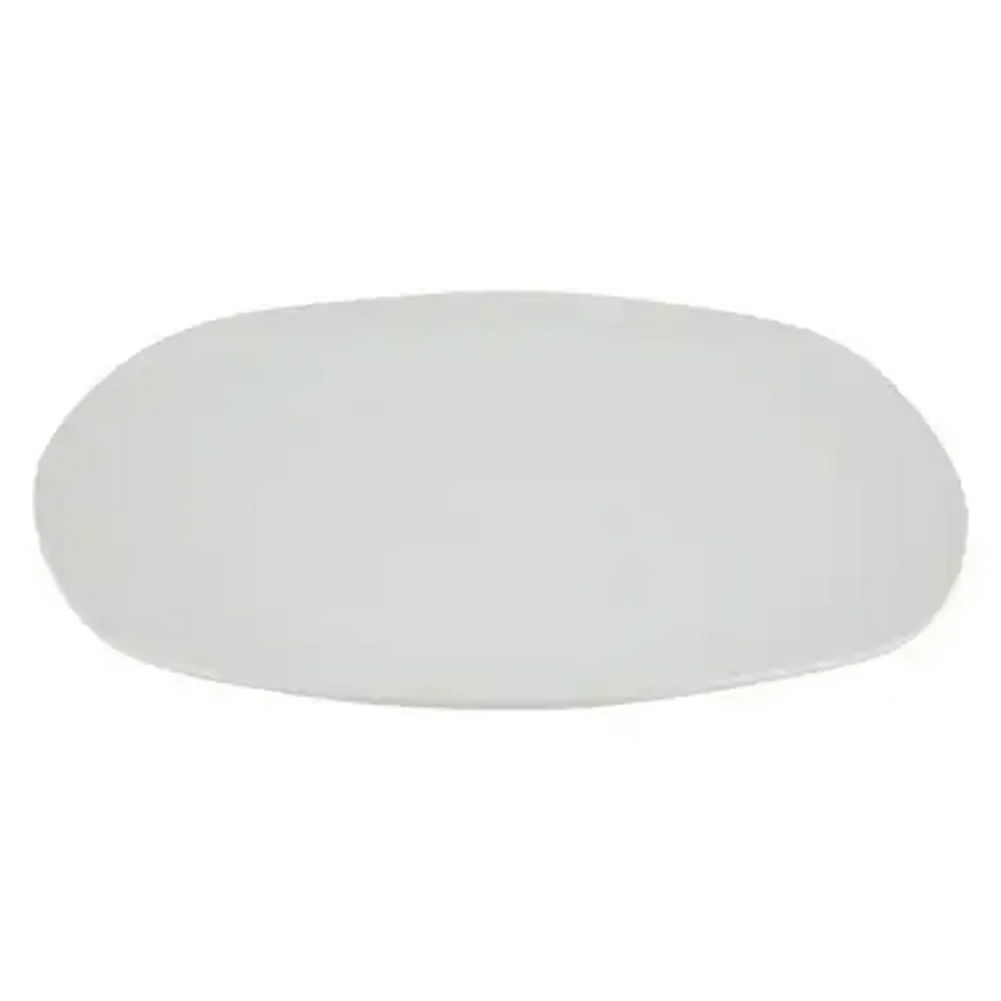 Image of White Square Living Dinner Plate 27cm