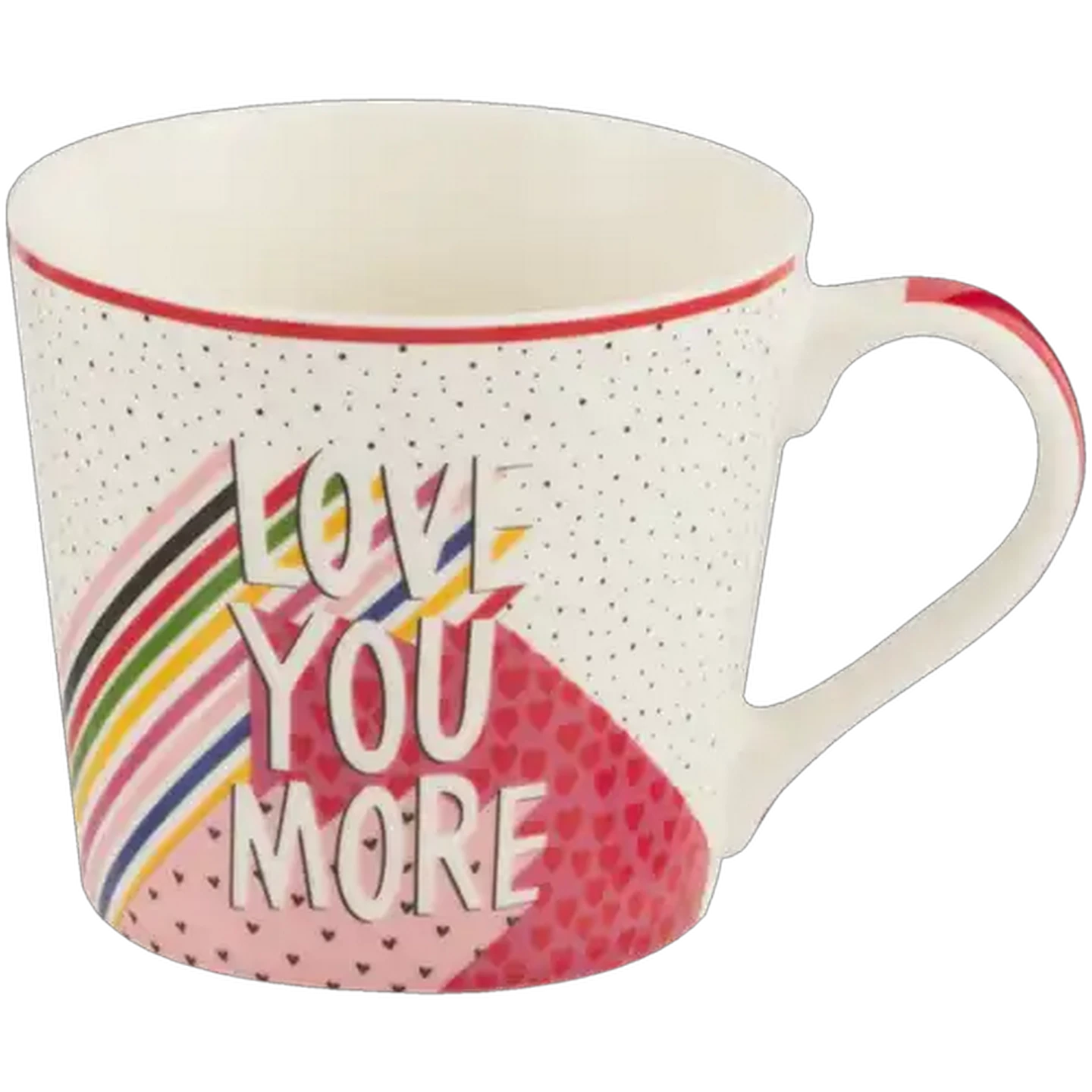Image of Rainbow Love You Coffee Mug 400ml (Design May Vary)